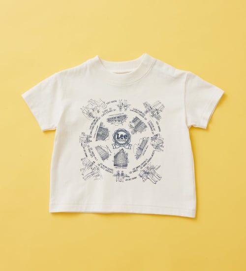 【80-100cm】ベビー LeeバンダナTシャツ