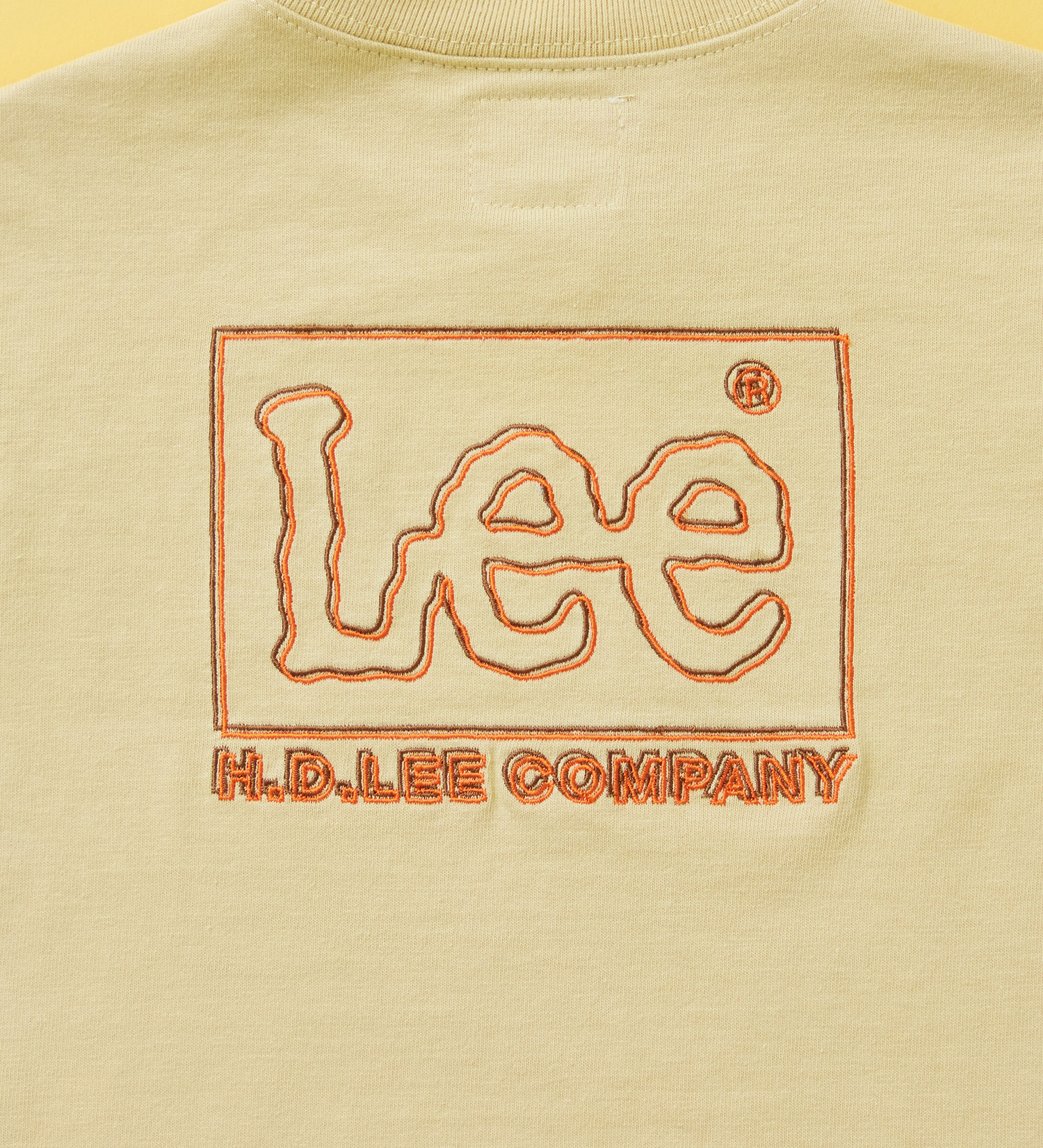 Lee(リー)の【80-100cm】ベビー LeeバックプリントTシャツ|トップス/Tシャツ/カットソー/キッズ|ベージュ