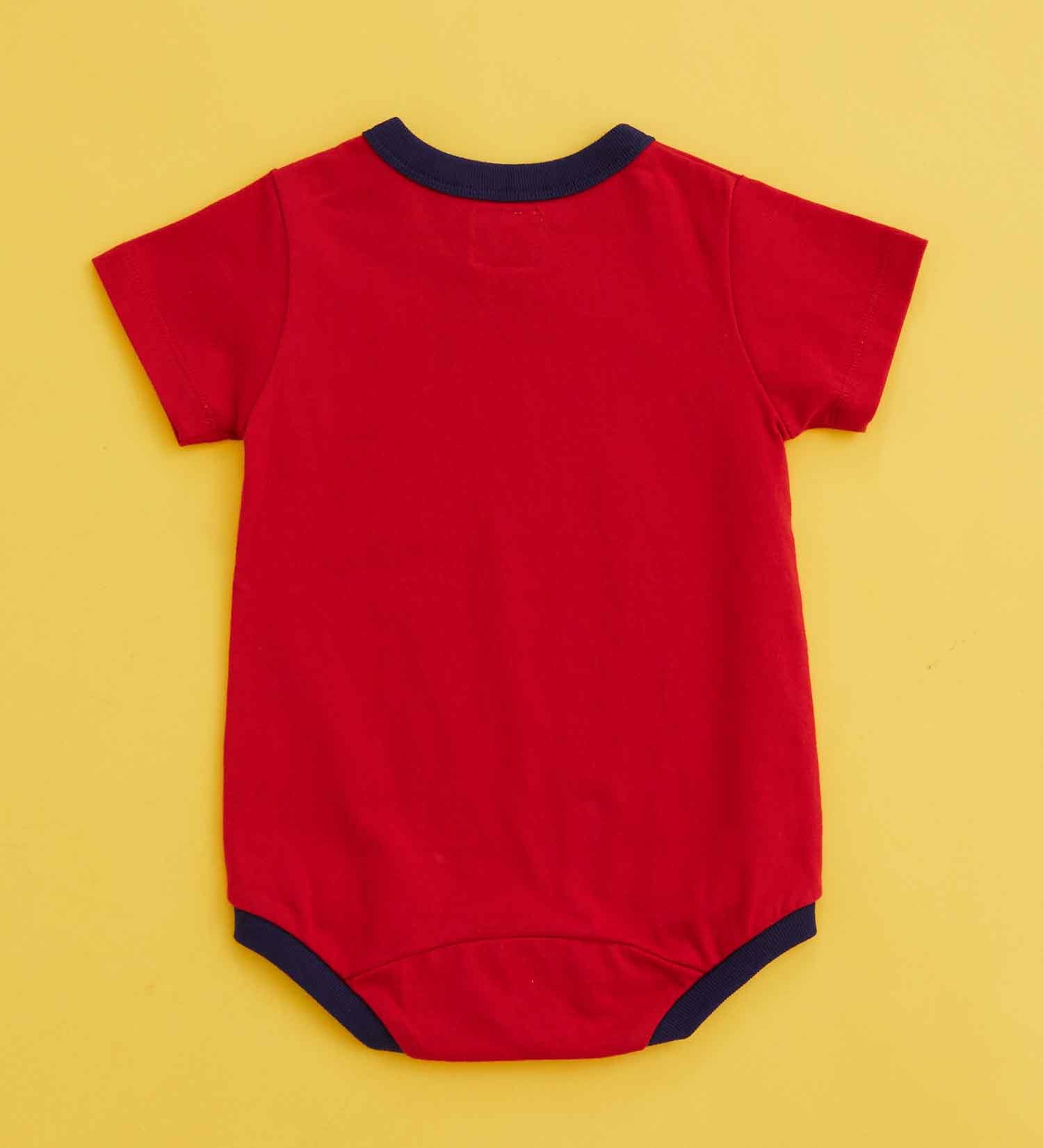 Lee(リー)の【70/80cm】ベビー Lee BABY ROMPERS/ロンパース|マタニティ/ベビー/ロンパース/キッズ|レッド