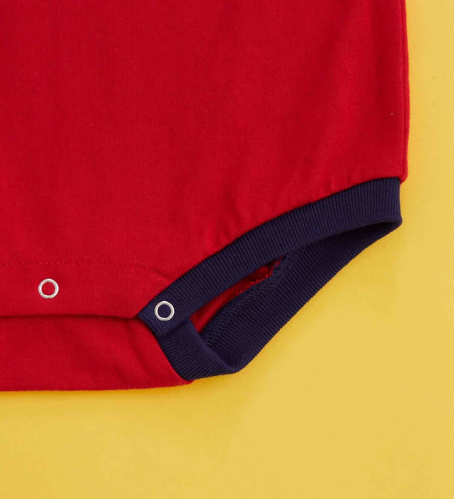 Lee(リー)の【70/80cm】ベビー Lee BABY ROMPERS/ロンパース|マタニティ/ベビー/ロンパース/キッズ|レッド