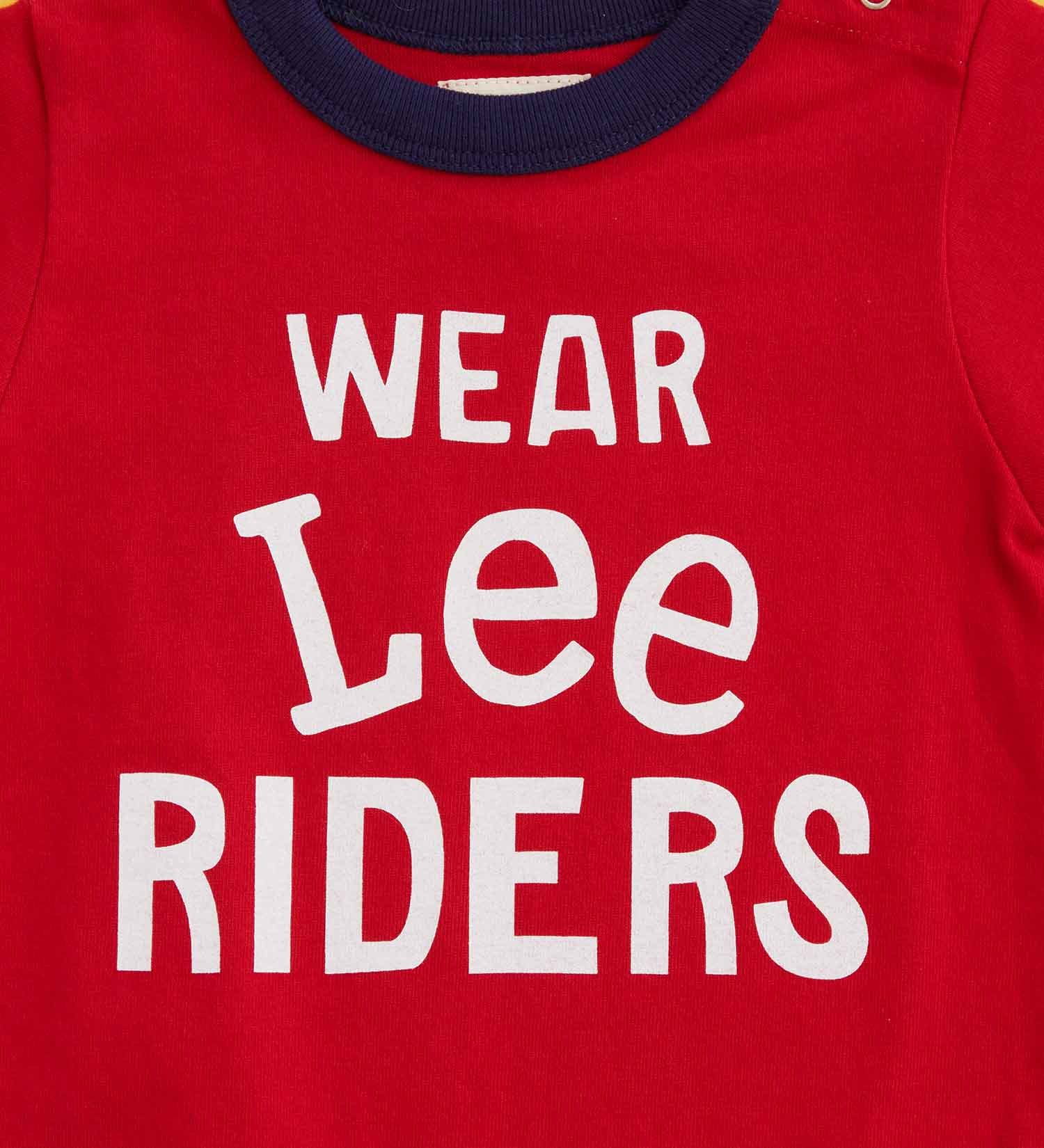 Lee(リー)の【70/80cm】ベビー Lee BABY ROMPERS/ロンパース|マタニティ/ベビー/ロンパース/キッズ|レッド