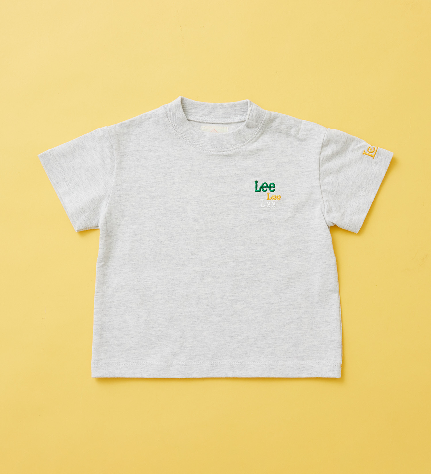 Lee(リー)の【80-100cm】ベビー LeeマルチロゴTシャツ|トップス/Tシャツ/カットソー/キッズ|グレー