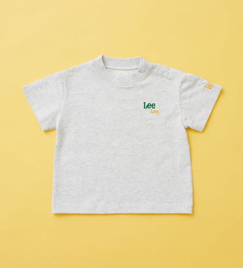 【80-100cm】ベビー LeeマルチロゴTシャツ