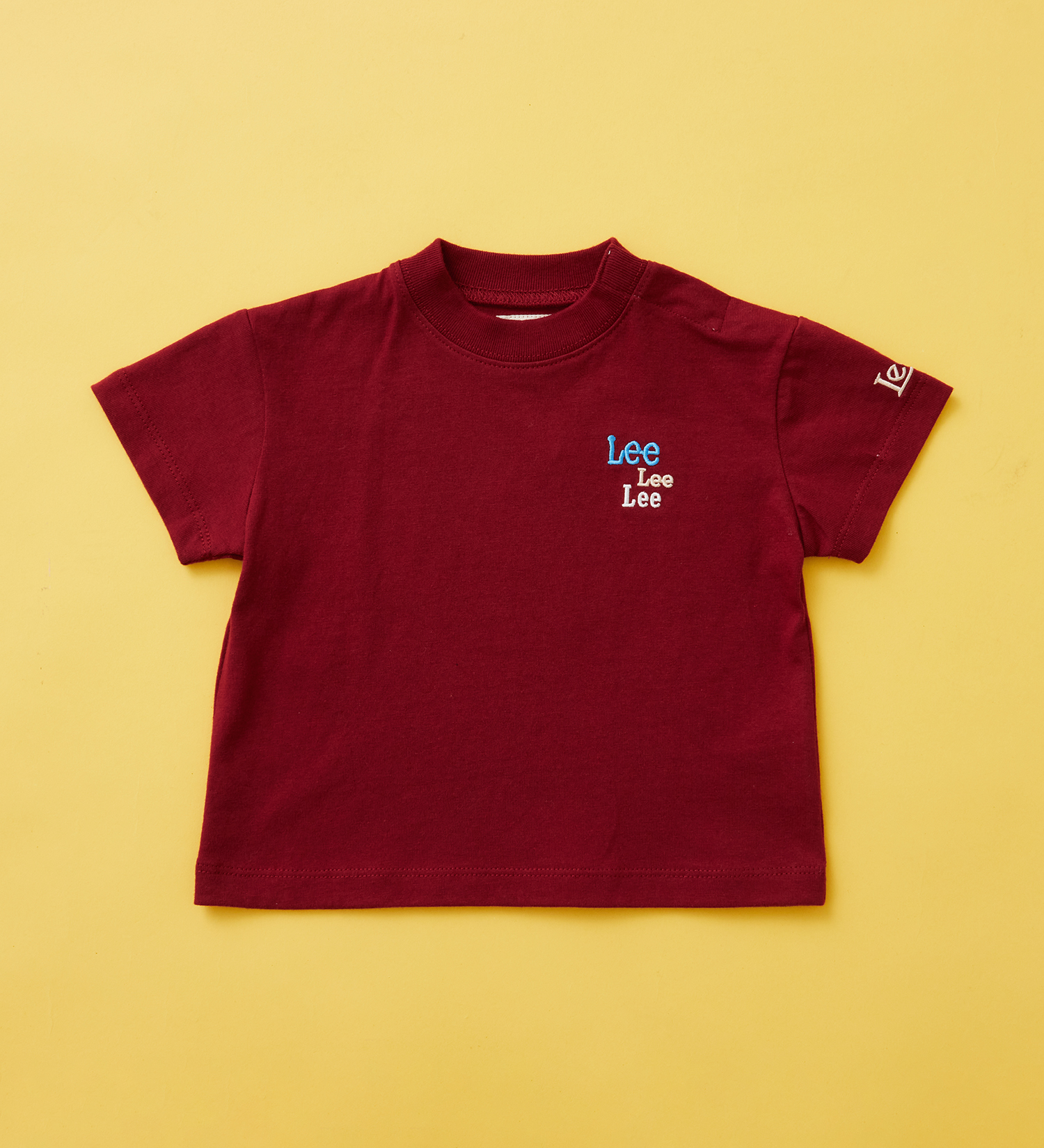 Lee(リー)の【80-100cm】ベビー LeeマルチロゴTシャツ|トップス/Tシャツ/カットソー/キッズ|レッド