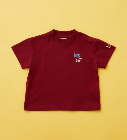 Lee(リー)の【80-100cm】ベビー LeeマルチロゴTシャツ|トップス/Tシャツ/カットソー/キッズ|レッド