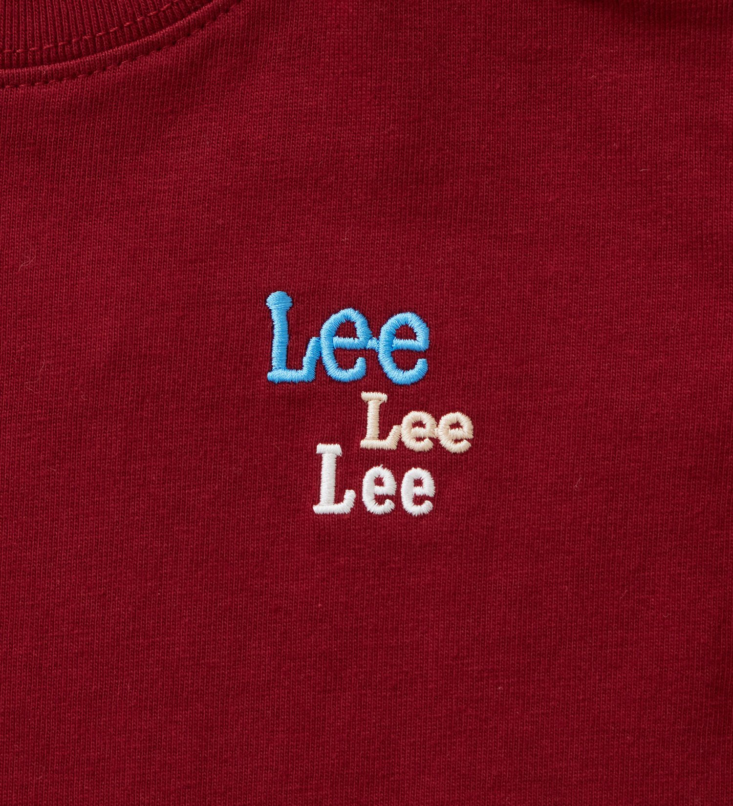 Lee(リー)の【80-100cm】ベビー LeeマルチロゴTシャツ|トップス/Tシャツ/カットソー/キッズ|レッド