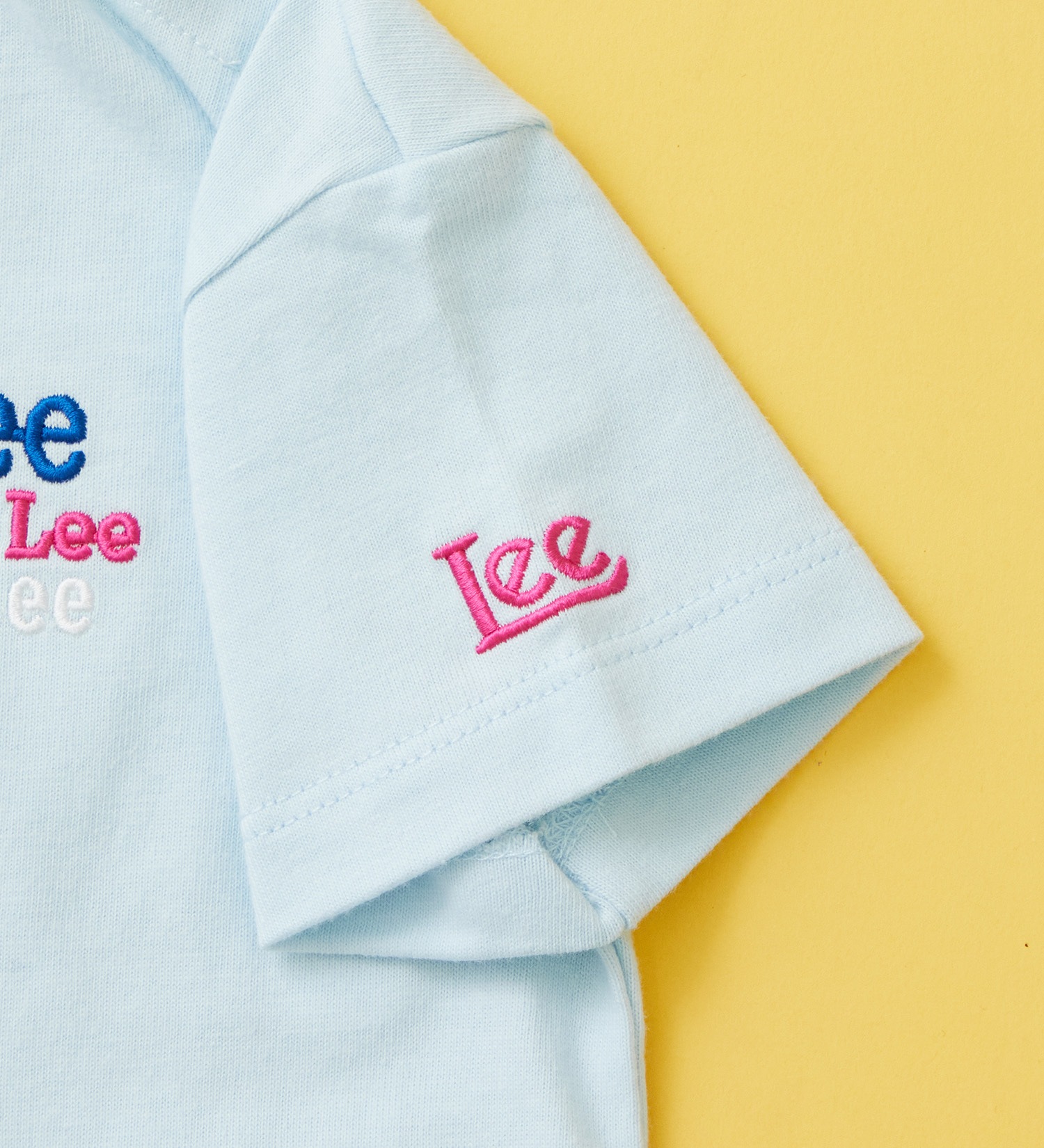 Lee(リー)の【80-100cm】ベビー LeeマルチロゴTシャツ|トップス/Tシャツ/カットソー/キッズ|ブルー