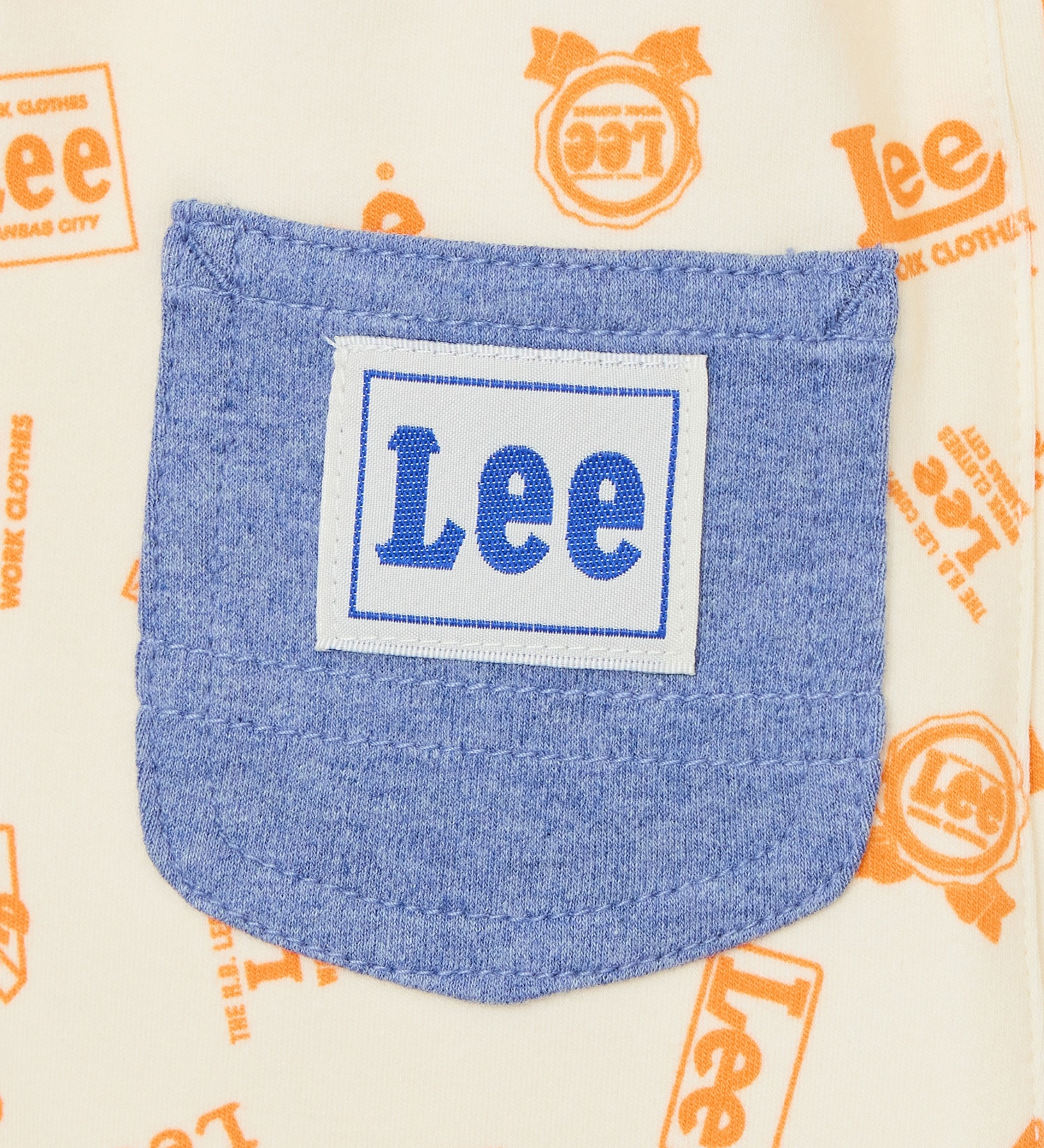 Lee(リー)の【110/120cm】キッズ ワークレギンス|パンツ/パンツ/キッズ|アイボリー