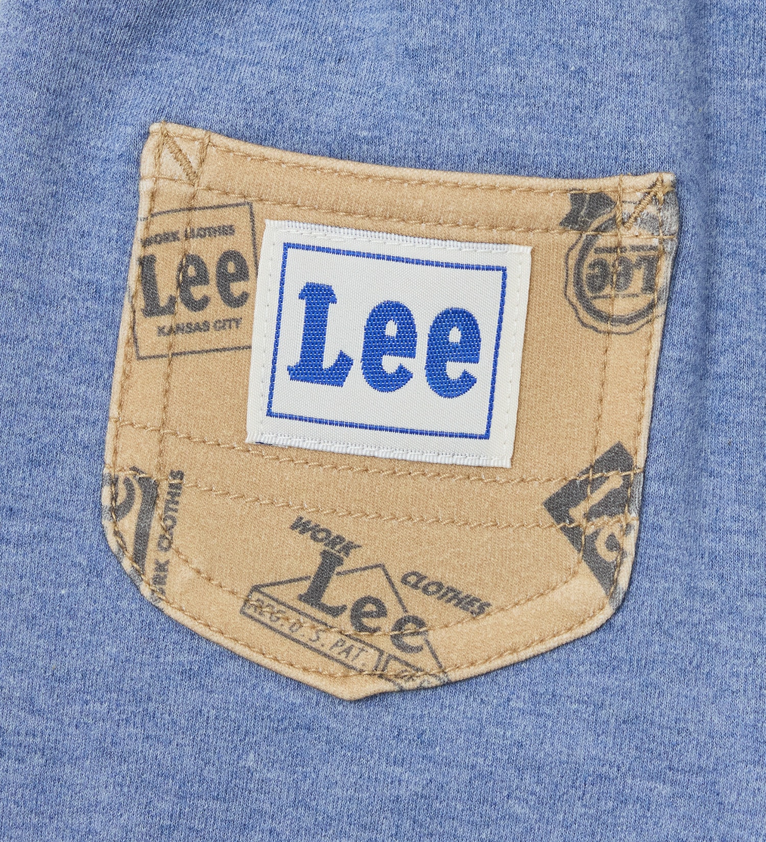 Lee(リー)の【110/120cm】キッズ ワークレギンス|パンツ/パンツ/キッズ|ブルー