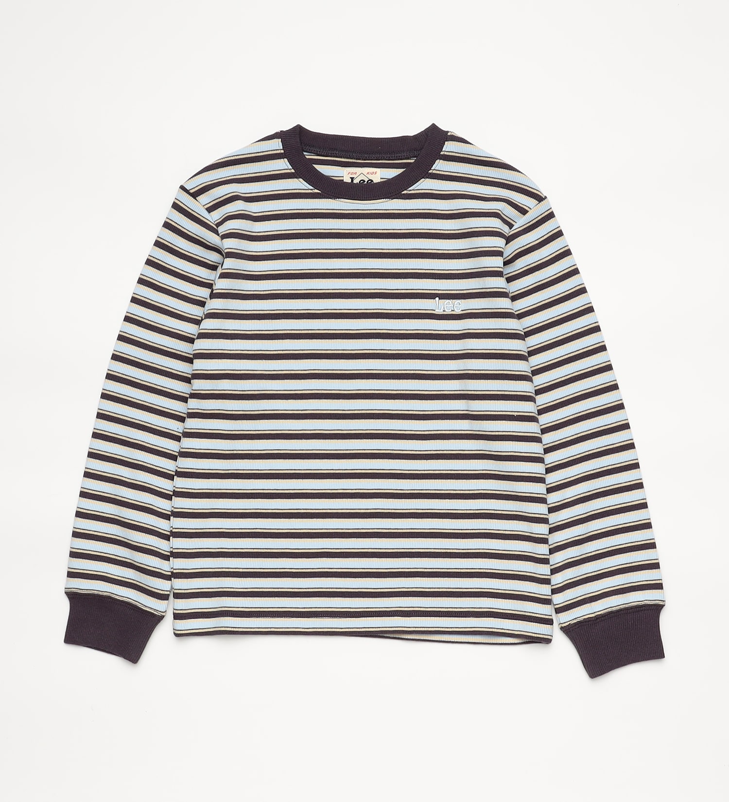 Lee(リー)の【110-150cm】キッズ ストライプ 長袖Tee|トップス/Tシャツ/カットソー/キッズ|ブラウン