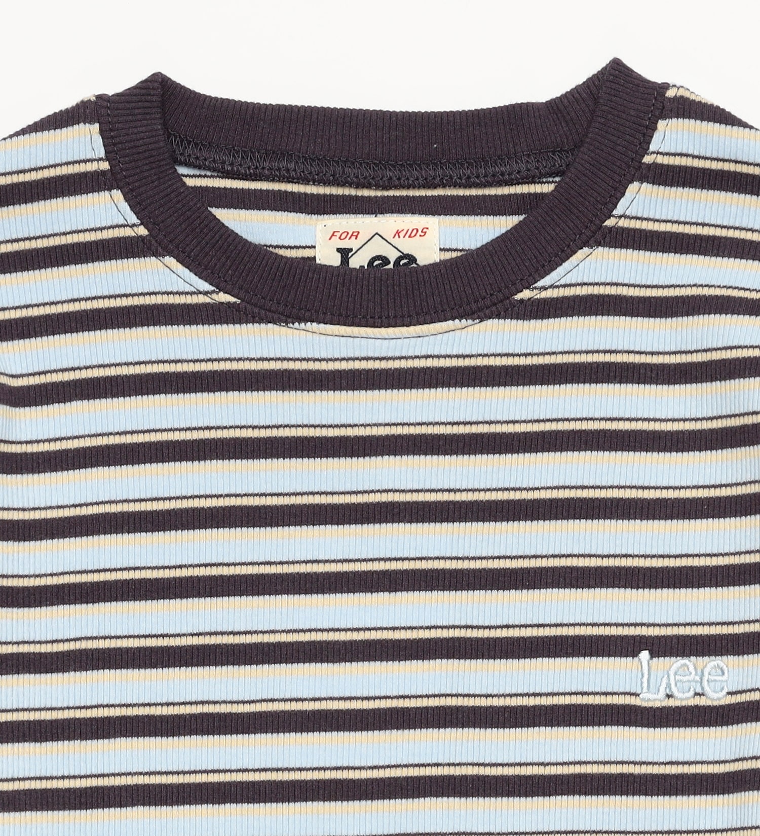 Lee(リー)の【110-150cm】キッズ ストライプ 長袖Tee|トップス/Tシャツ/カットソー/キッズ|ブラウン