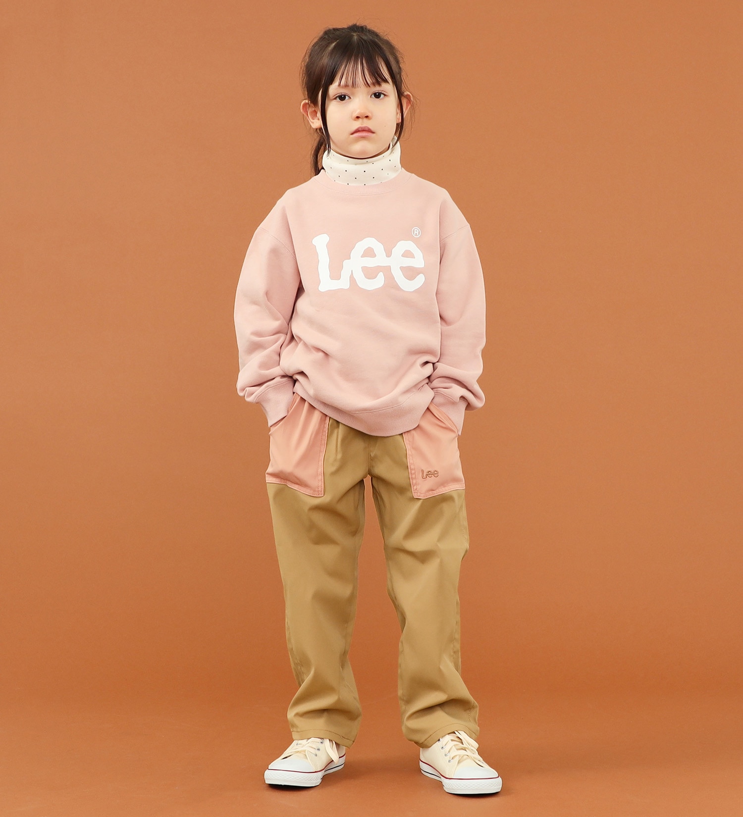 Lee(リー)の【GW SALE】【110-150cm】キッズ Lee アスレチックパンツ|パンツ/パンツ/キッズ|ベージュ