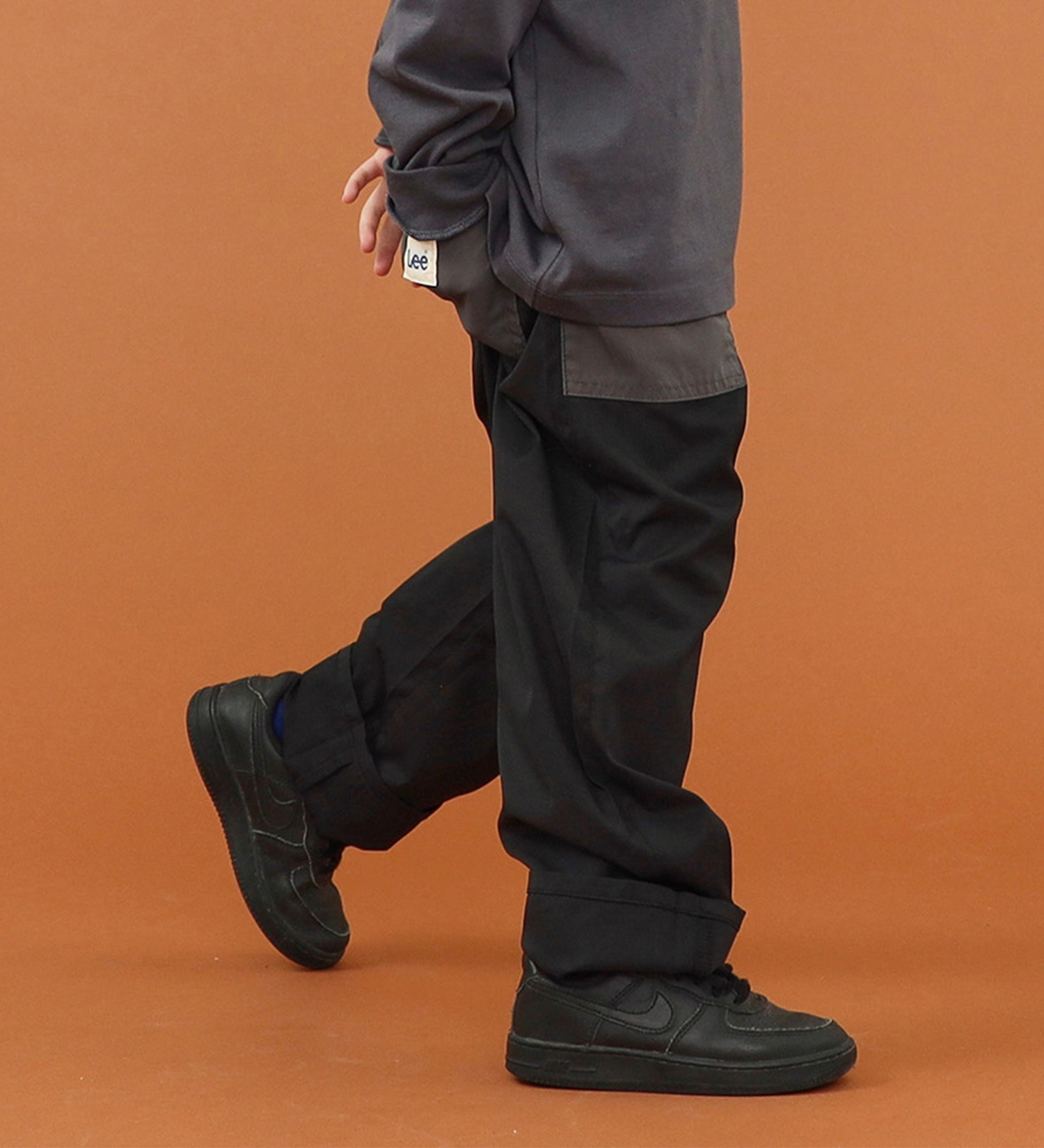 Lee(リー)の【GW SALE】【110-150cm】キッズ Lee アスレチックパンツ|パンツ/パンツ/キッズ|ブラック