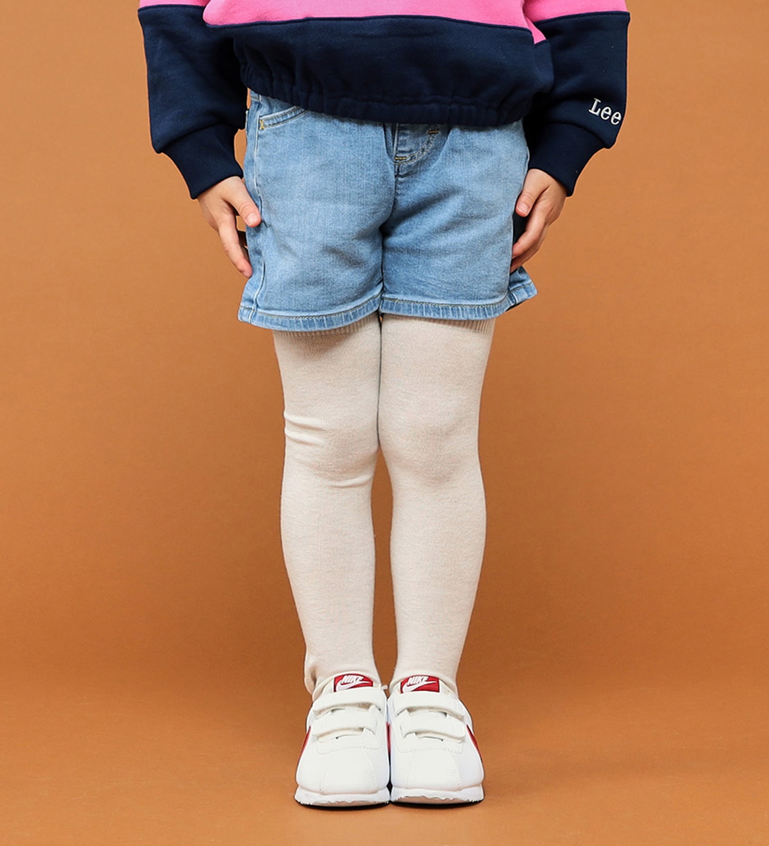 Lee(リー)の【110-160cm】キッズ　ガールズショートパンツ|パンツ/デニムパンツ/キッズ|淡色ブルー
