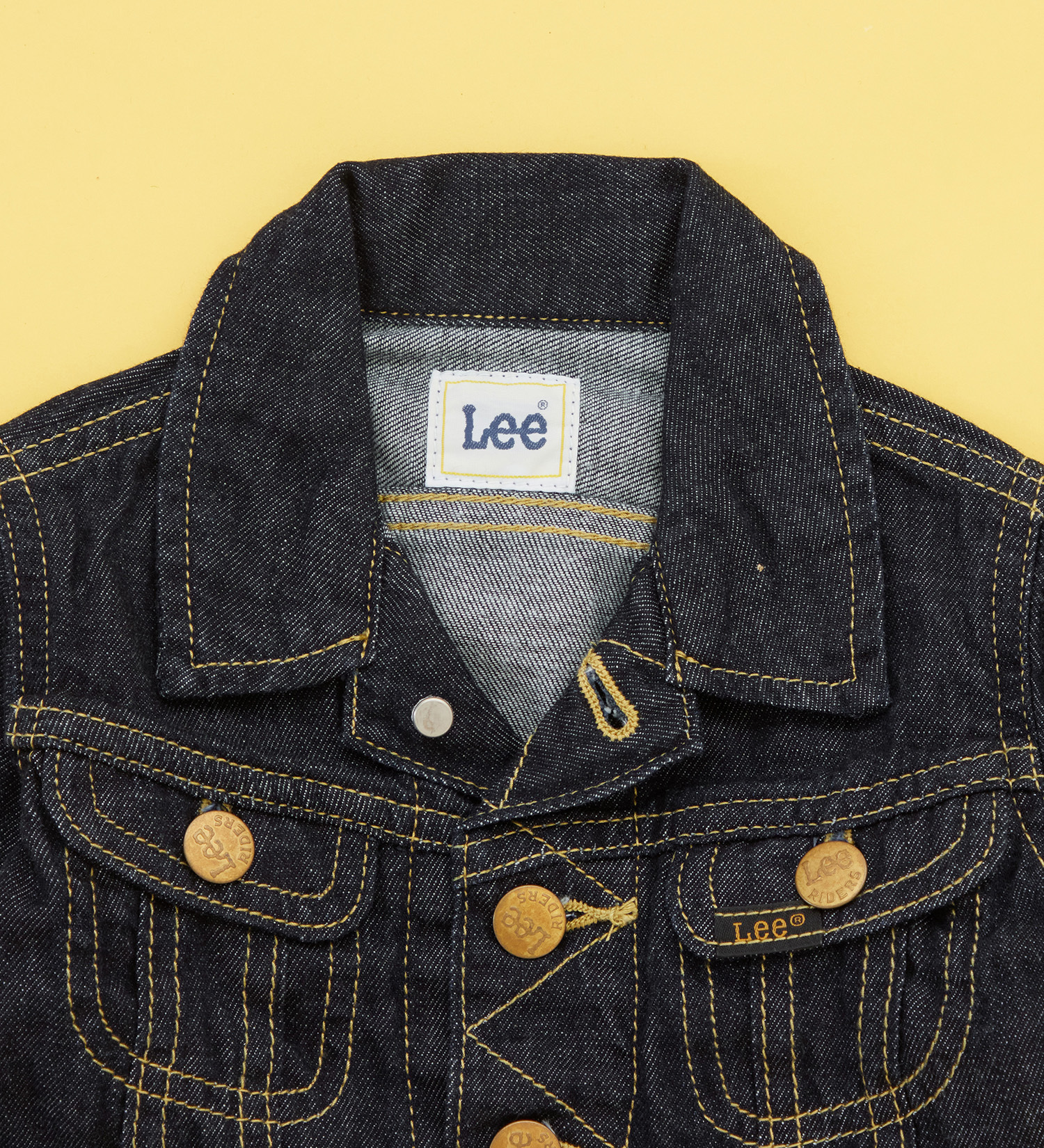 Lee(リー)の【80-100cm】ベビー ライダースジャケット|ジャケット/アウター/デニムジャケット/キッズ|インディゴブルー