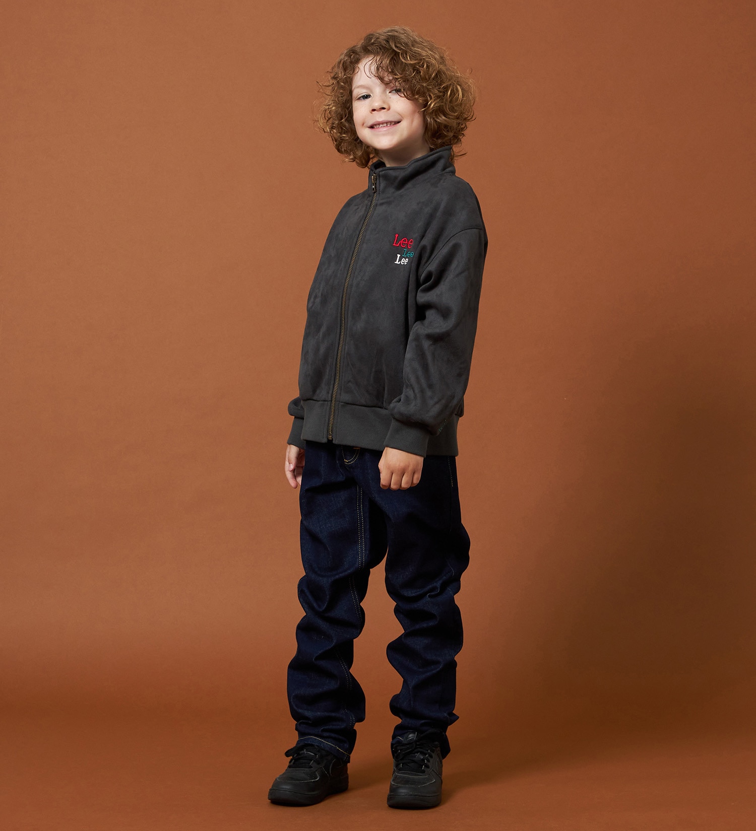 Lee(リー)の【110-160cm】キッズ ストレッチストレートデニムパンツ|パンツ/デニムパンツ/キッズ|インディゴブルー