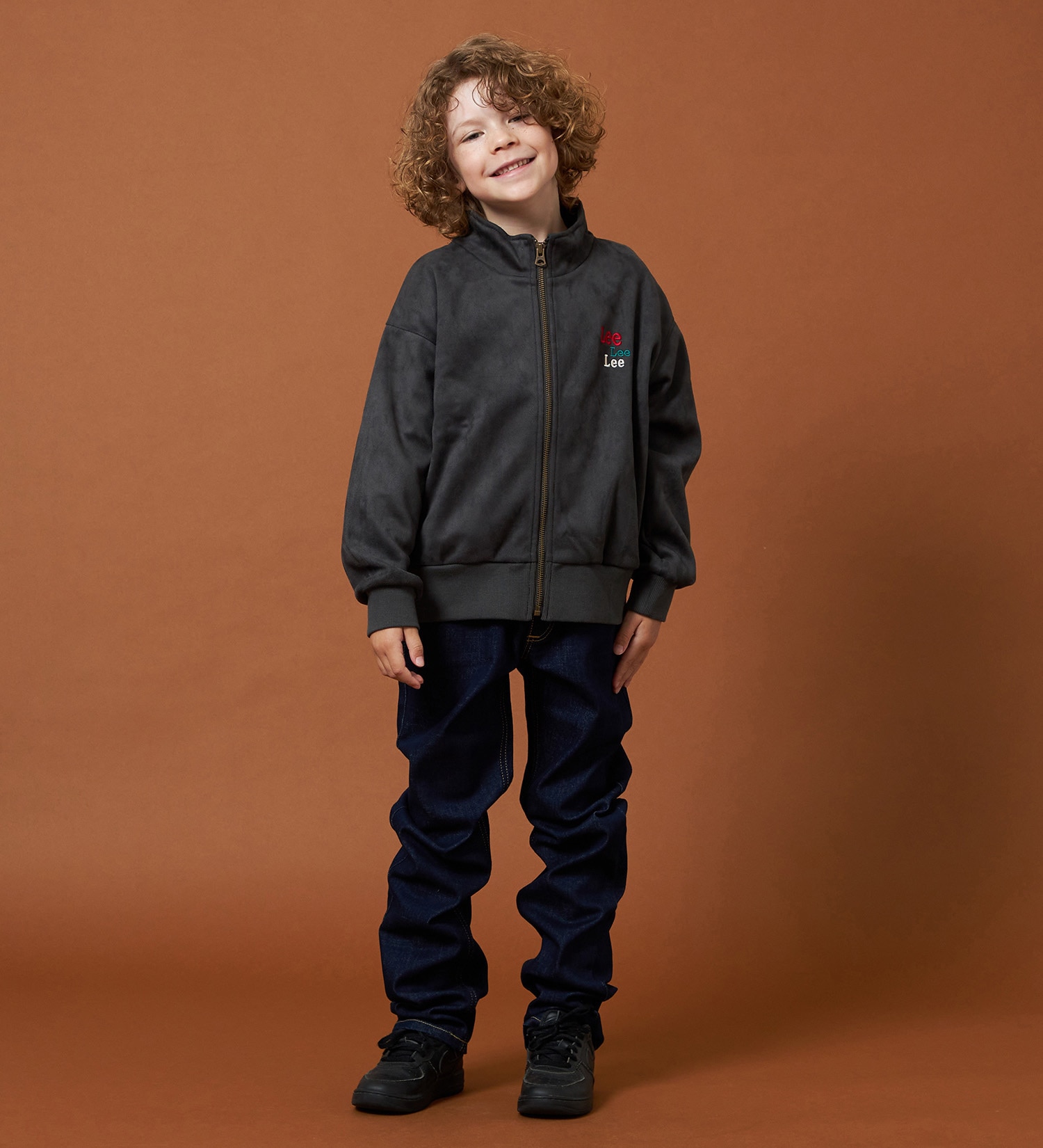 Lee(リー)の【110-160cm】キッズ ストレッチストレートデニムパンツ|パンツ/デニムパンツ/キッズ|インディゴブルー