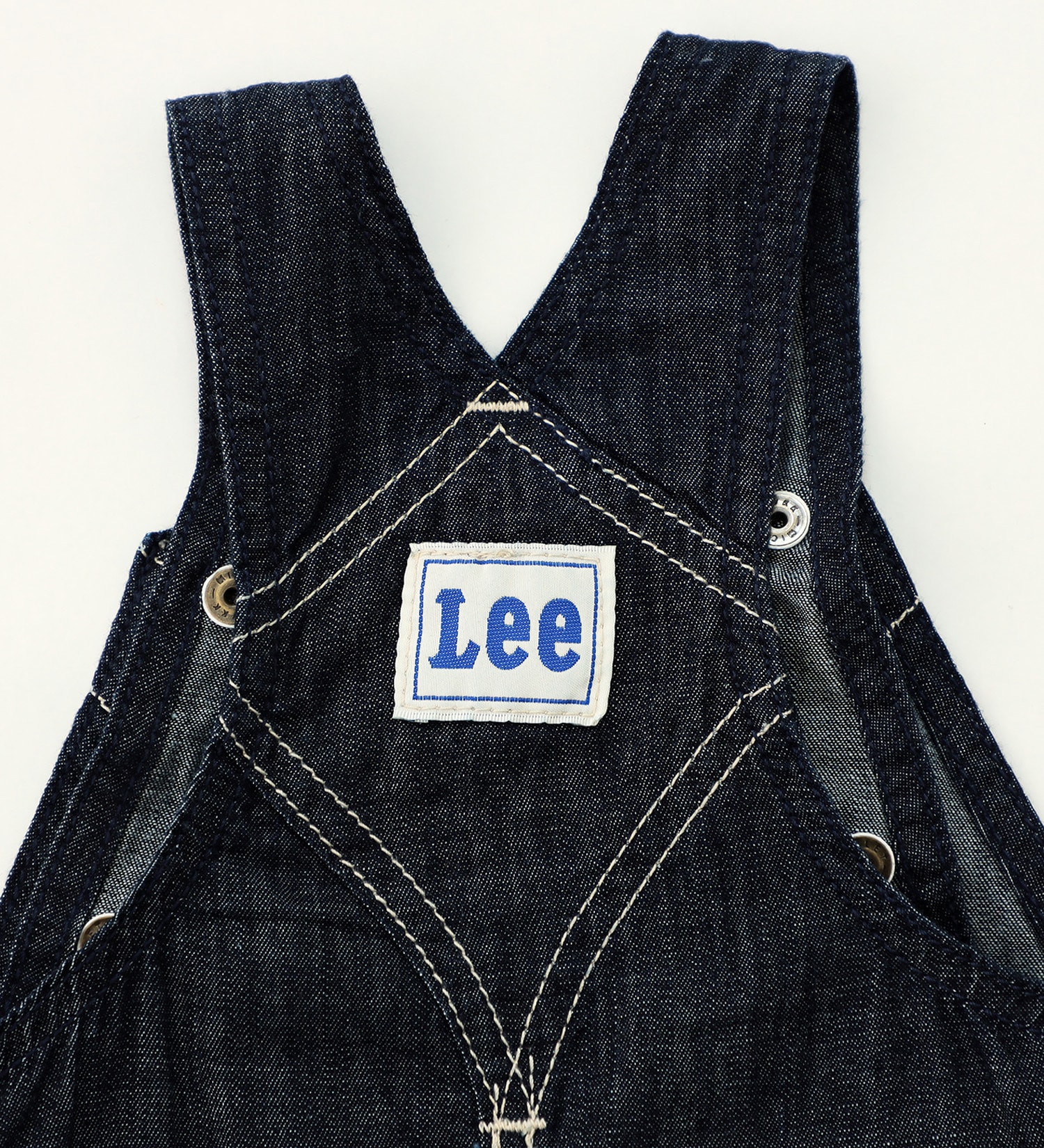 Lee(リー)の【70-90cm】ベビー ファーストデニムオーバーオールスカート|オールインワン/ジャンパースカート/キッズ|インディゴブルー