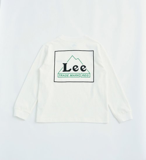 Lee(リー)の【Lee OUTDOORS】【110-150cm】ロゴ長袖Ｔシャツ|トップス/Tシャツ/カットソー/キッズ|ホワイト
