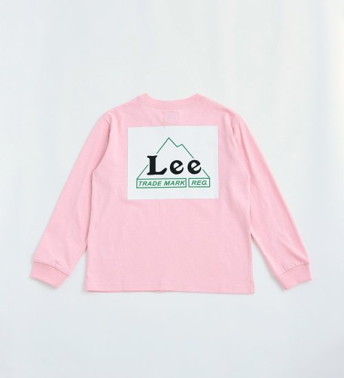 Lee(リー)の【Lee OUTDOORS】【110-150cm】ロゴ長袖Ｔシャツ|トップス/Tシャツ/カットソー/キッズ|ピンク