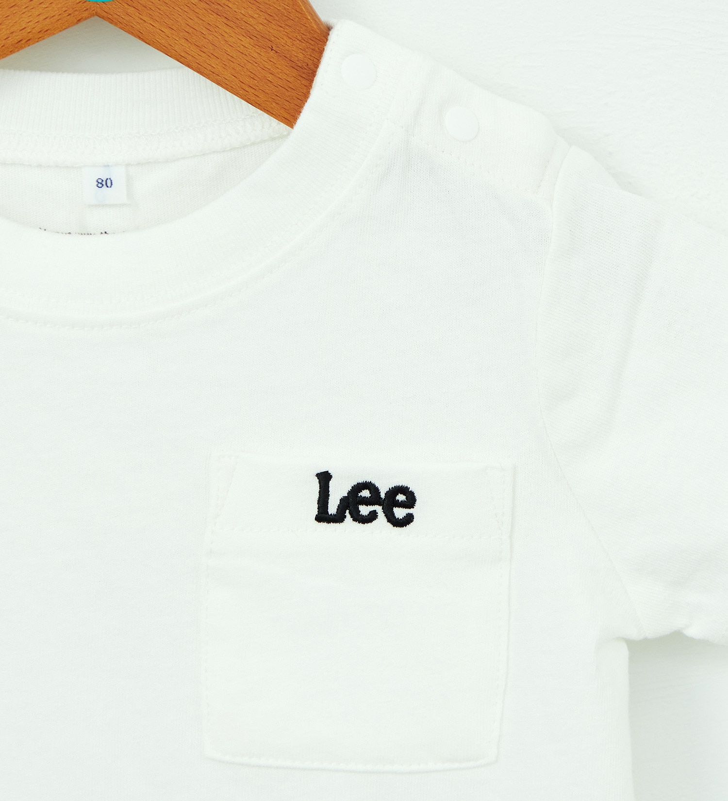 Lee(リー)の【GW SALE】【80-100cm】ベビー［親子お揃い］ワンポイント　半袖Teeシャツ|トップス/Tシャツ/カットソー/キッズ|ホワイト