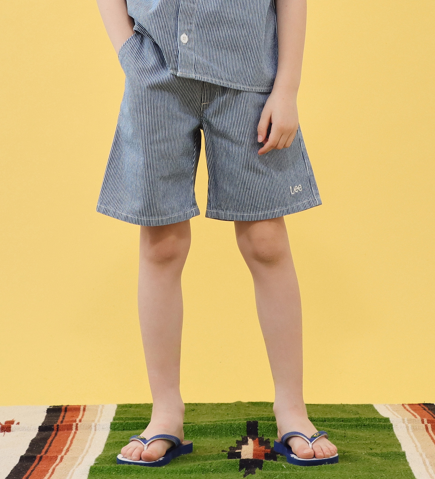 Lee(リー)の【110-160cm】キッズ アスレチックショーツ|パンツ/パンツ/キッズ|ヒッコリー