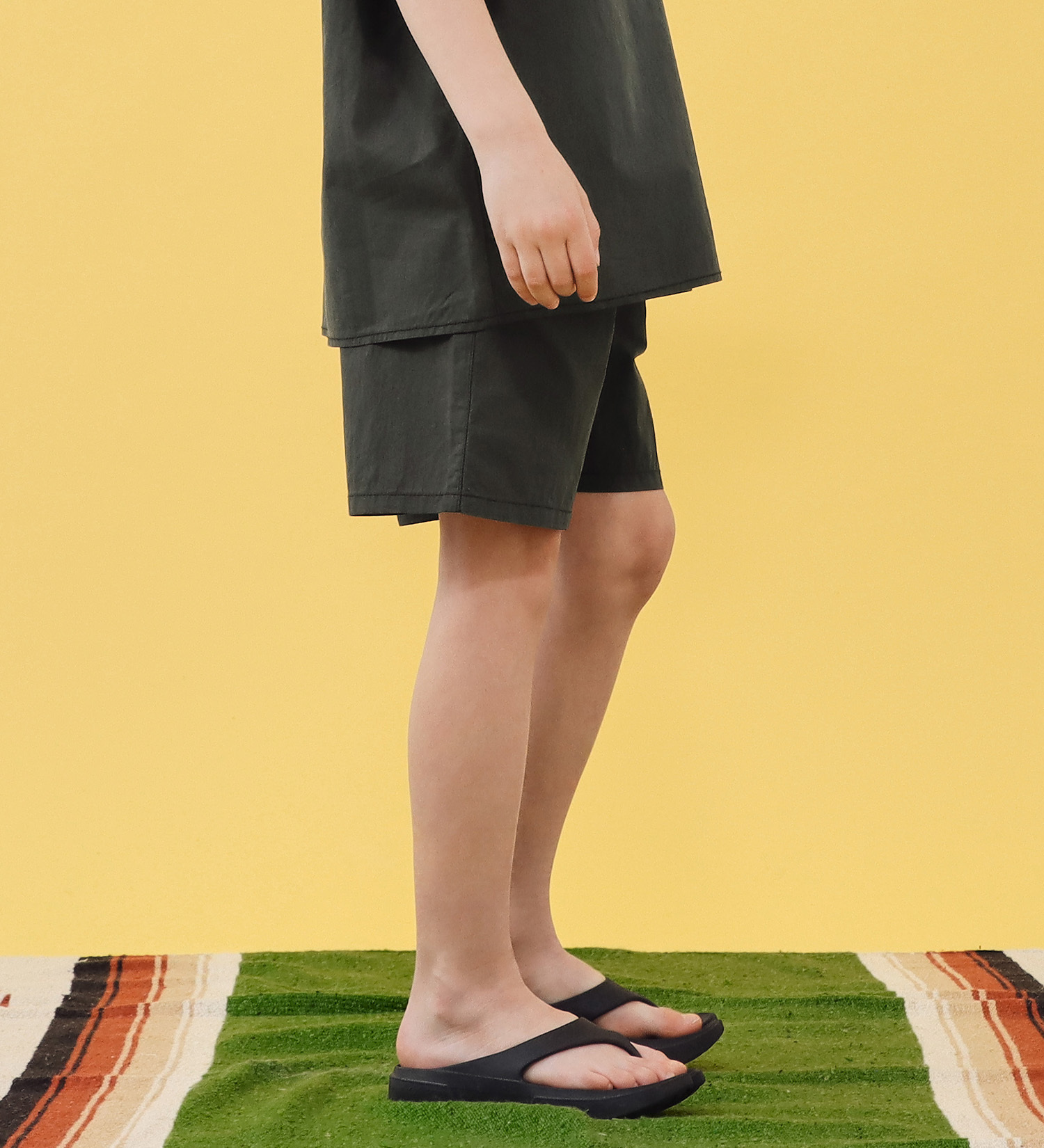 Lee(リー)の【110-160cm】キッズ アスレチックショーツ|パンツ/パンツ/キッズ|ブラック