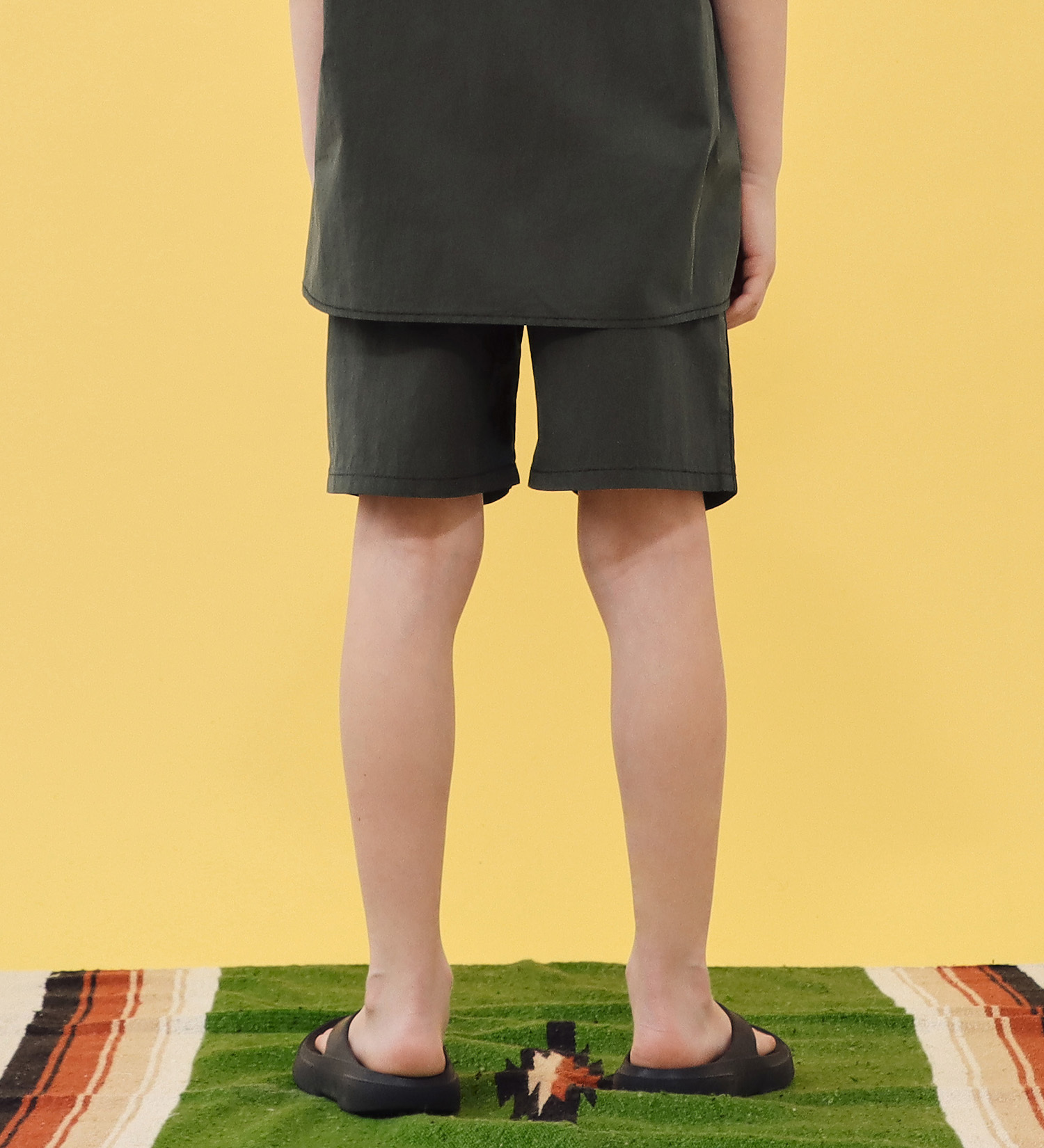 Lee(リー)の【110-160cm】キッズ アスレチックショーツ|パンツ/パンツ/キッズ|ブラック