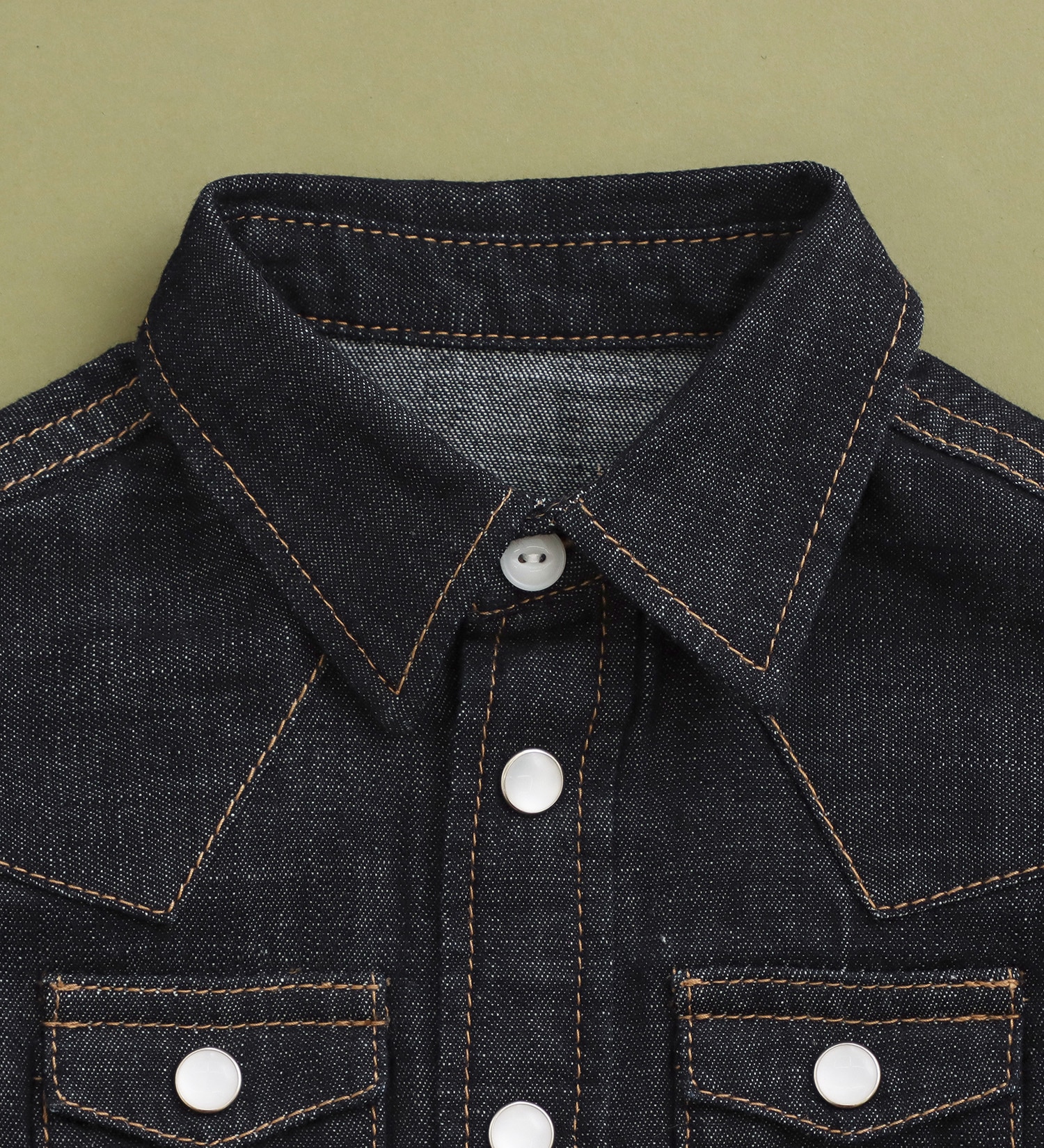 Lee(リー)の【80-100cm】ベビー ウエスタンシャツ|トップス/シャツ/ブラウス/キッズ|インディゴブルー