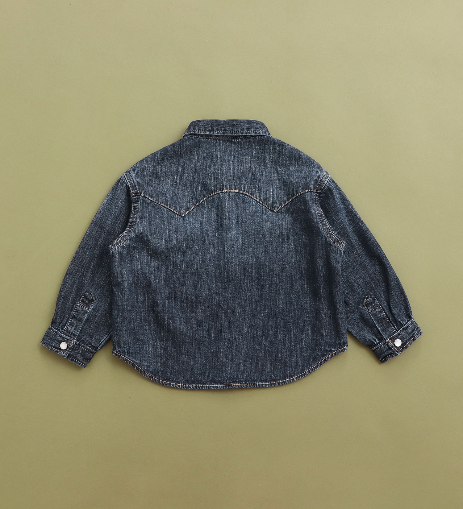 Lee(リー)の【80-100cm】ベビー ウエスタンシャツ|トップス/シャツ/ブラウス/キッズ|中色ブルー