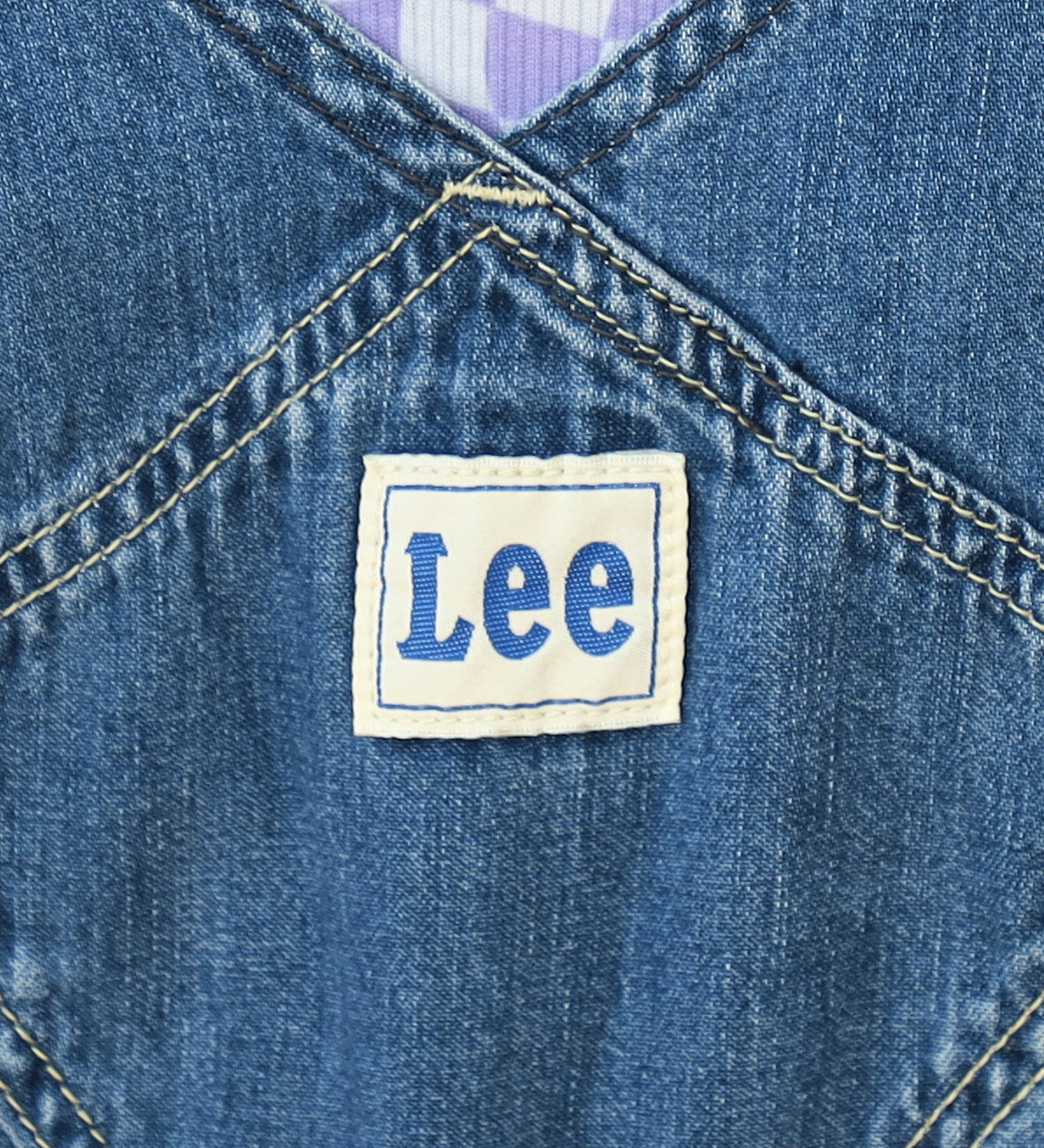 Lee(リー)の【80-115cm】ベビー オーバーオール|オールインワン/サロペット/オーバーオール/キッズ|中色ブルー