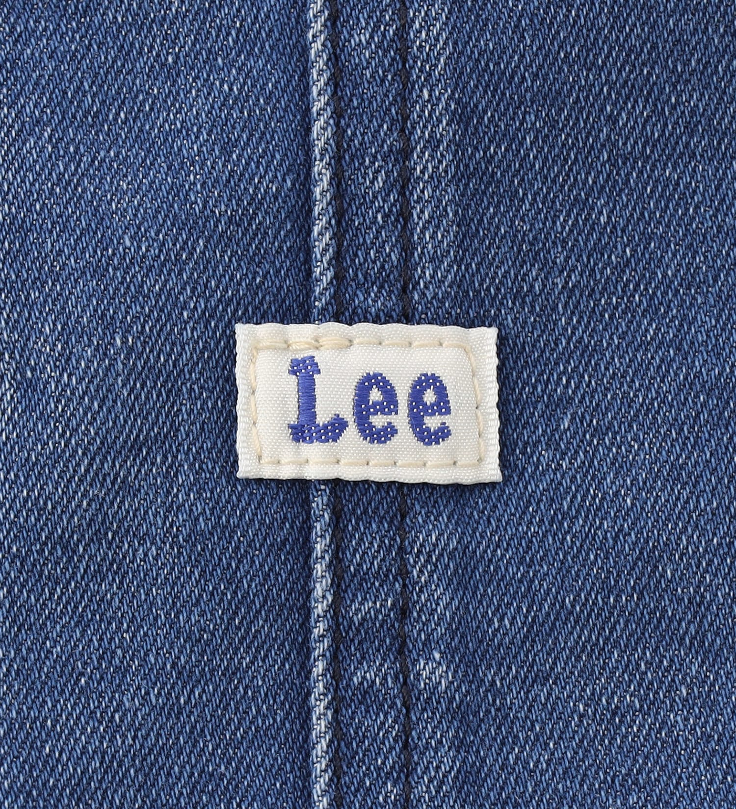 Lee(リー)の【試着対象】【110-150cm】キッズ ストレッチ オーバーオールショーツ|オールインワン/サロペット/オーバーオール/キッズ|中色ブルー