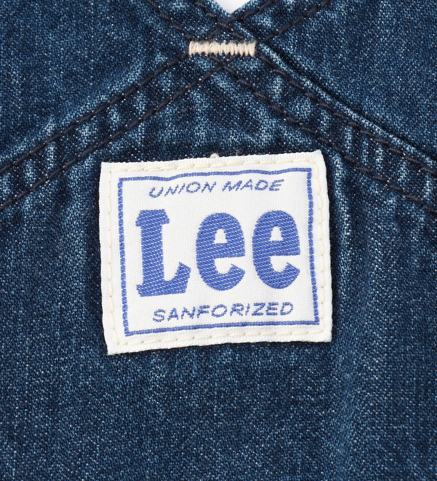 Lee(リー)の【80-100cm】ベビー ジャンパースカート|オールインワン/サロペット/オーバーオール/キッズ|濃色ブルー