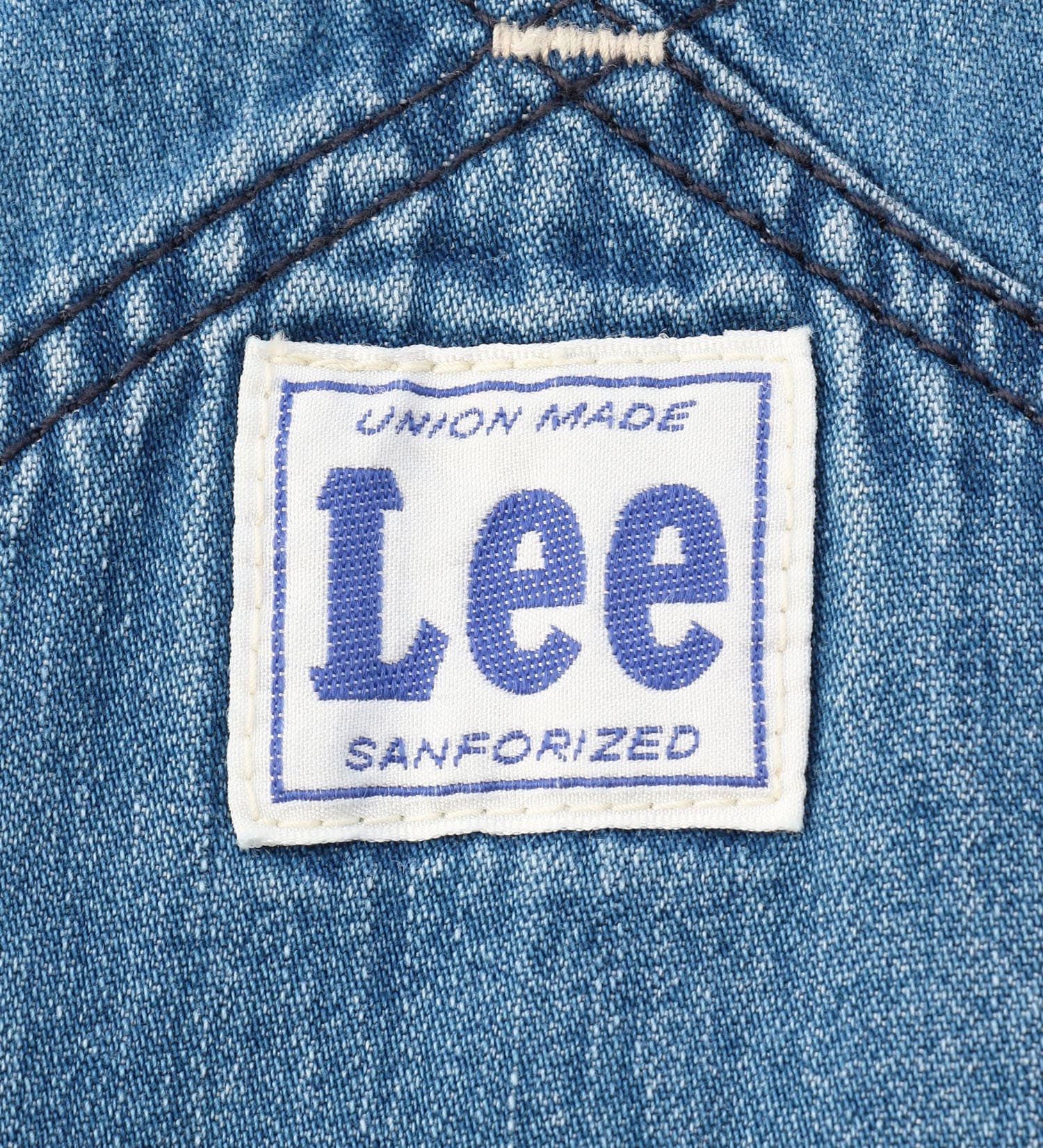 Lee(リー)の【110-120cm】キッズ ジャンパースカート|オールインワン/サロペット/オーバーオール/キッズ|中色ブルー