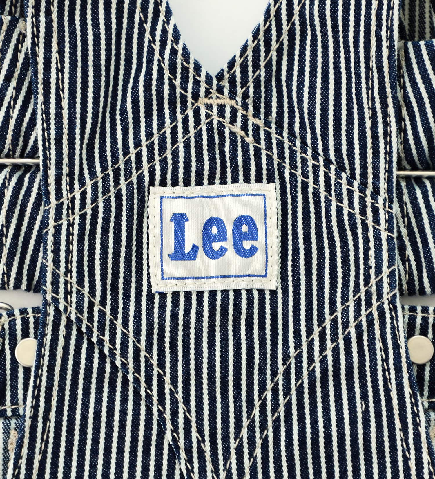 Lee(リー)の【110/120cm】キッズ ジャンパースカート|オールインワン/ジャンパースカート/キッズ|ヒッコリー