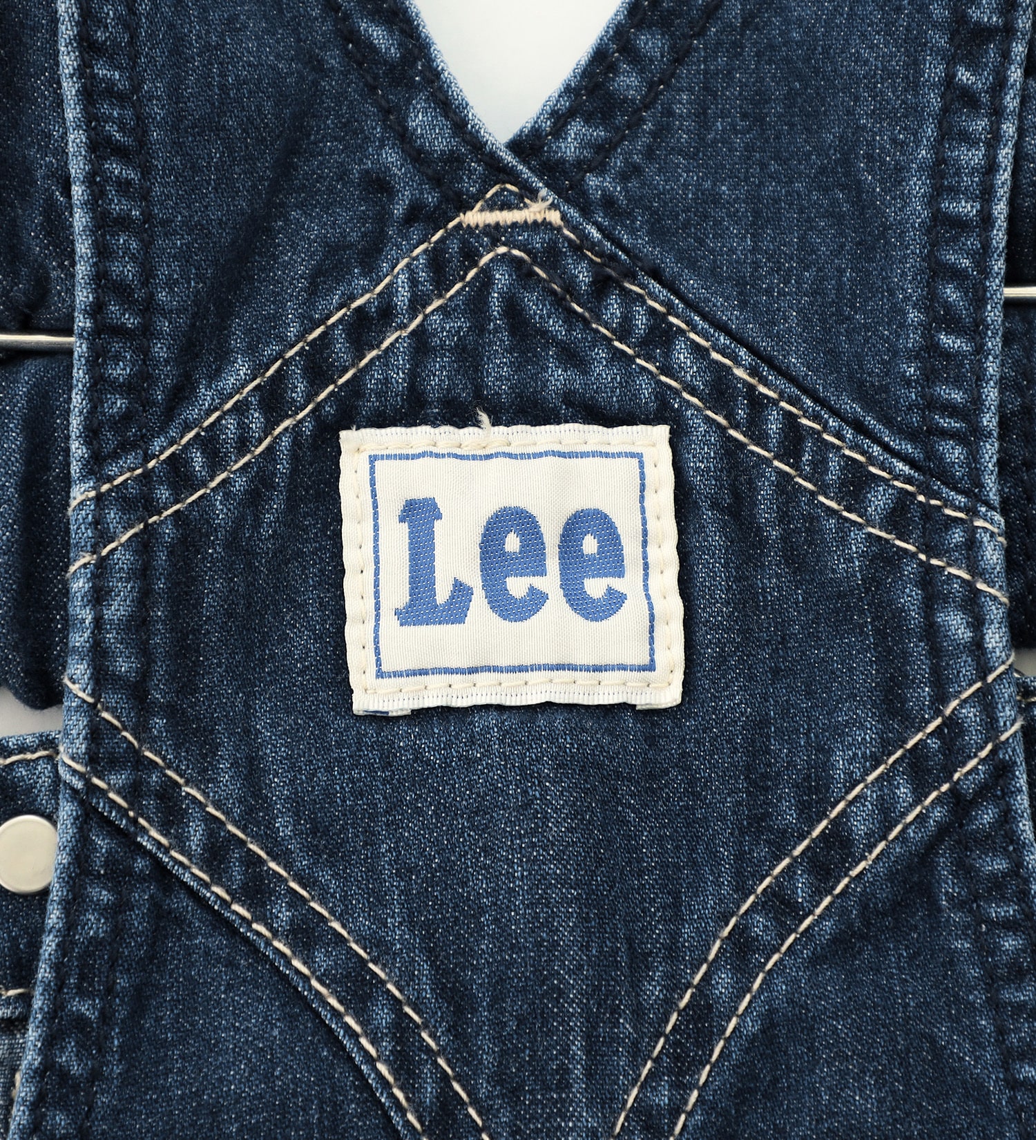 Lee(リー)の【110/120cm】キッズ ジャンパースカート|オールインワン/ジャンパースカート/キッズ|濃色ブルー