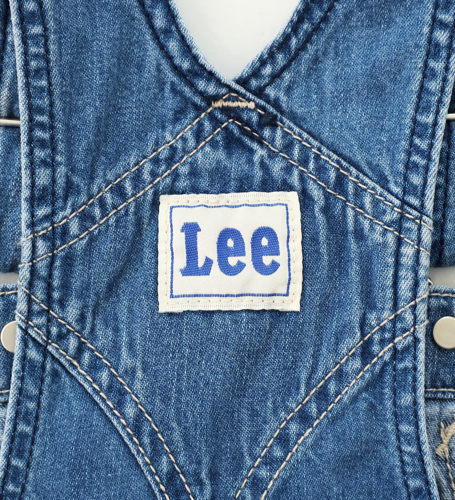 Lee(リー)の【80-100cm】ベビー ジャンパースカート|オールインワン/ジャンパースカート/キッズ|中色ブルー
