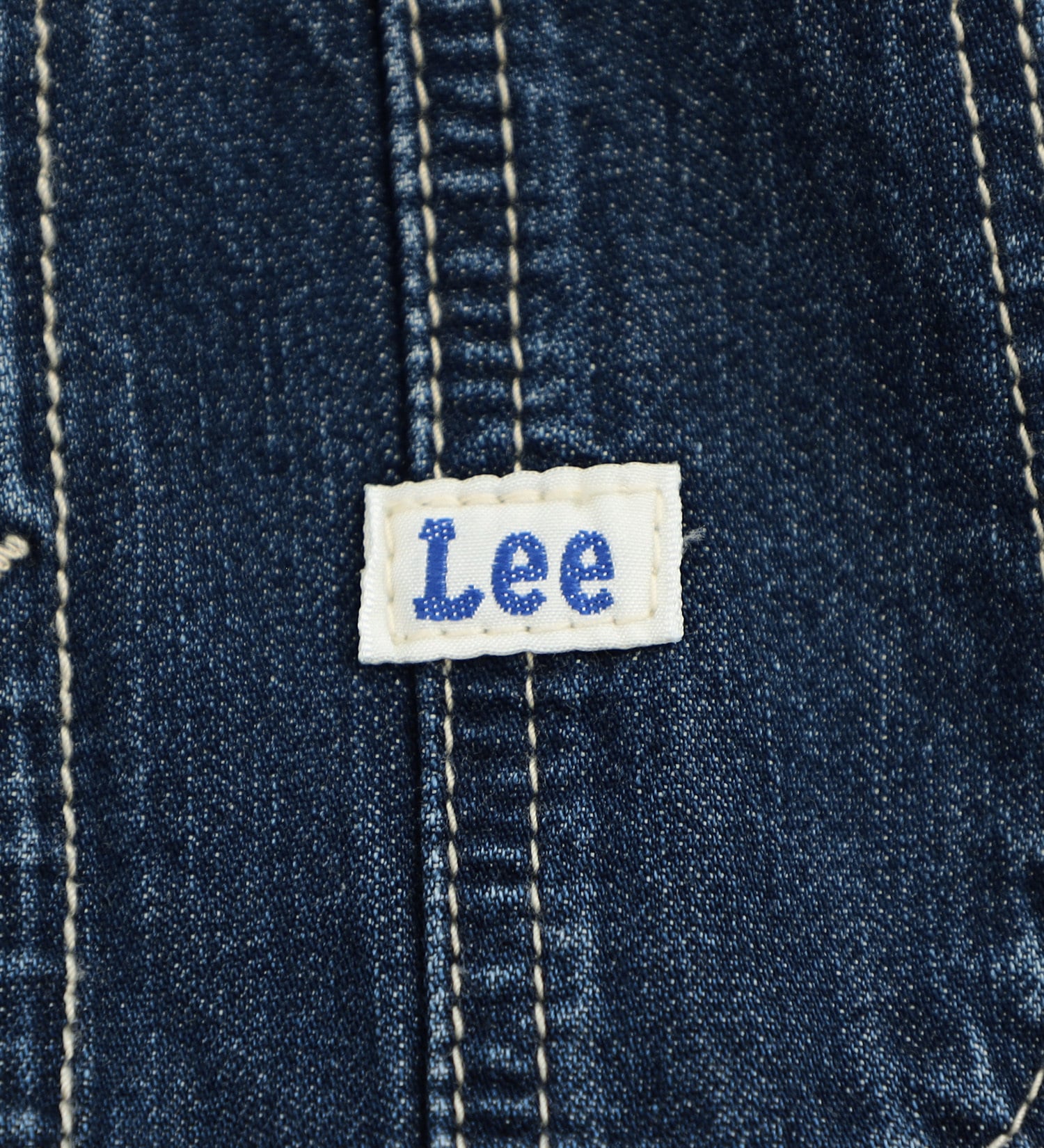 Lee(リー)の【110/120cm】キッズオーバーオールスカート クレイジーパターン|オールインワン/ジャンパースカート/キッズ|リメイク