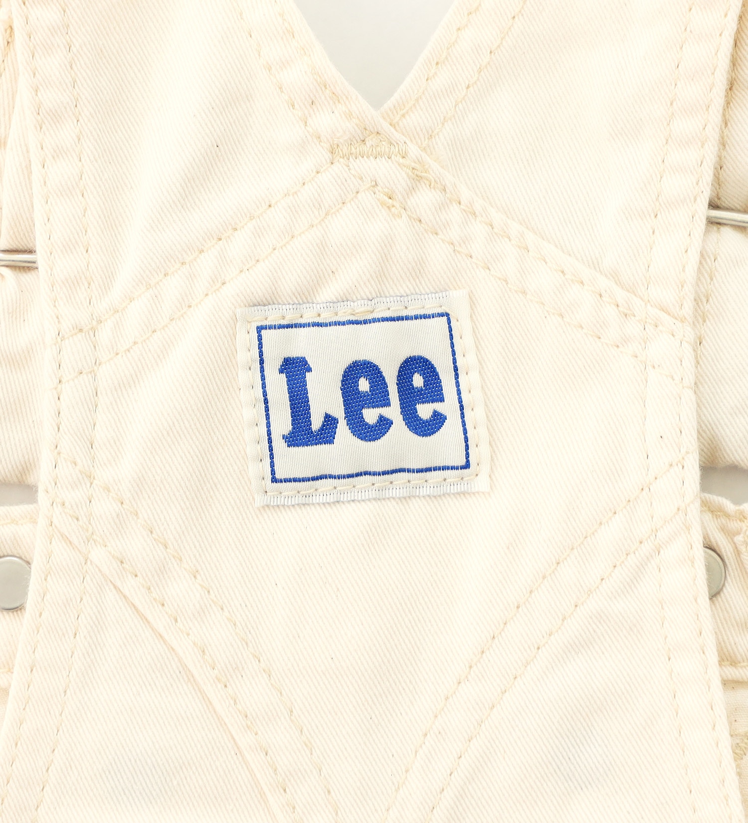 Lee(リー)の【80-100cm】ベビー ジャンパースカート|オールインワン/ジャンパースカート/キッズ|アイボリー