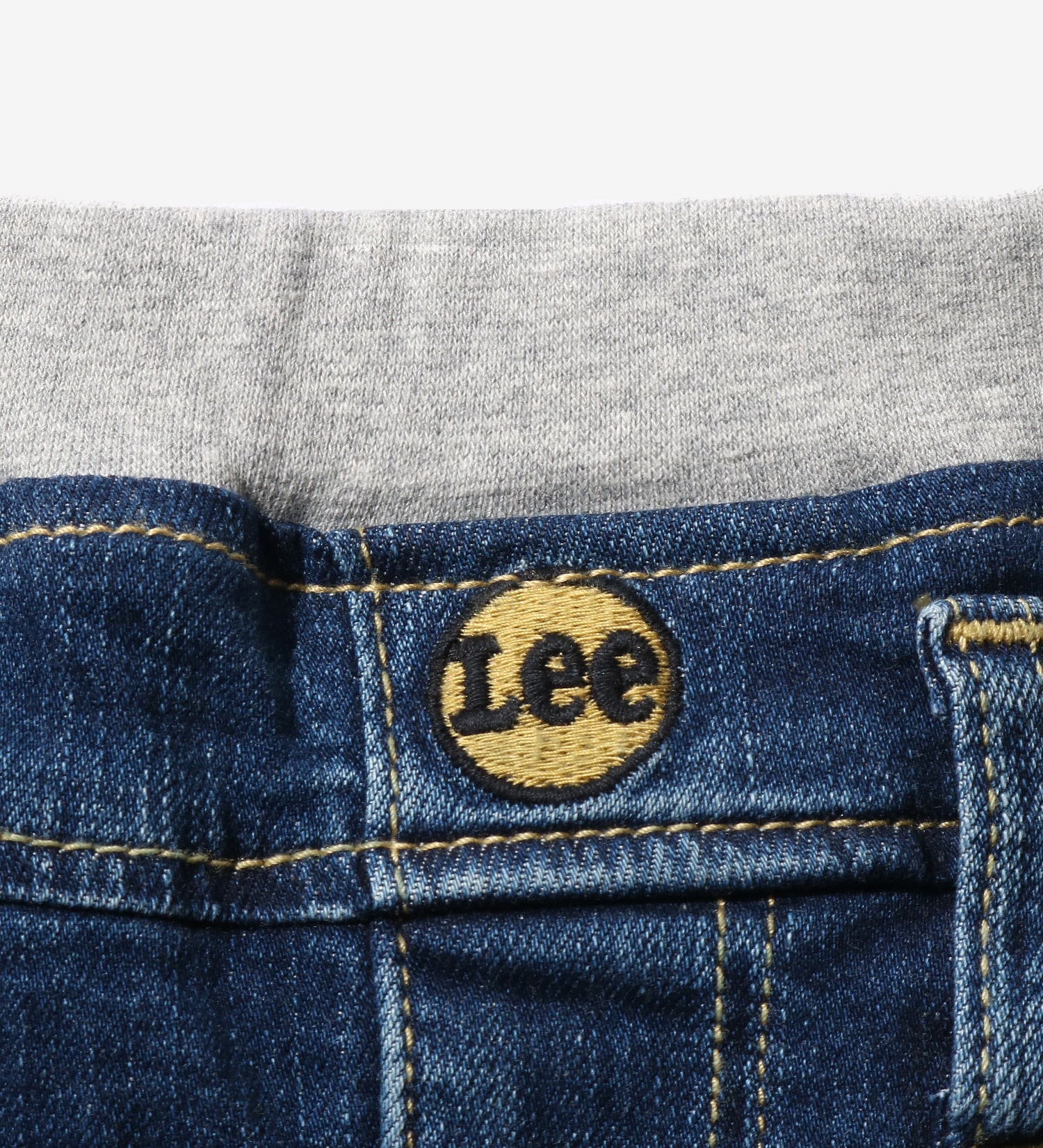 Lee(リー)の【110-120cm】キッズ ベーシック リブ ストレッチ テーパード(デニム)|パンツ/デニムパンツ/キッズ|濃色ブルー