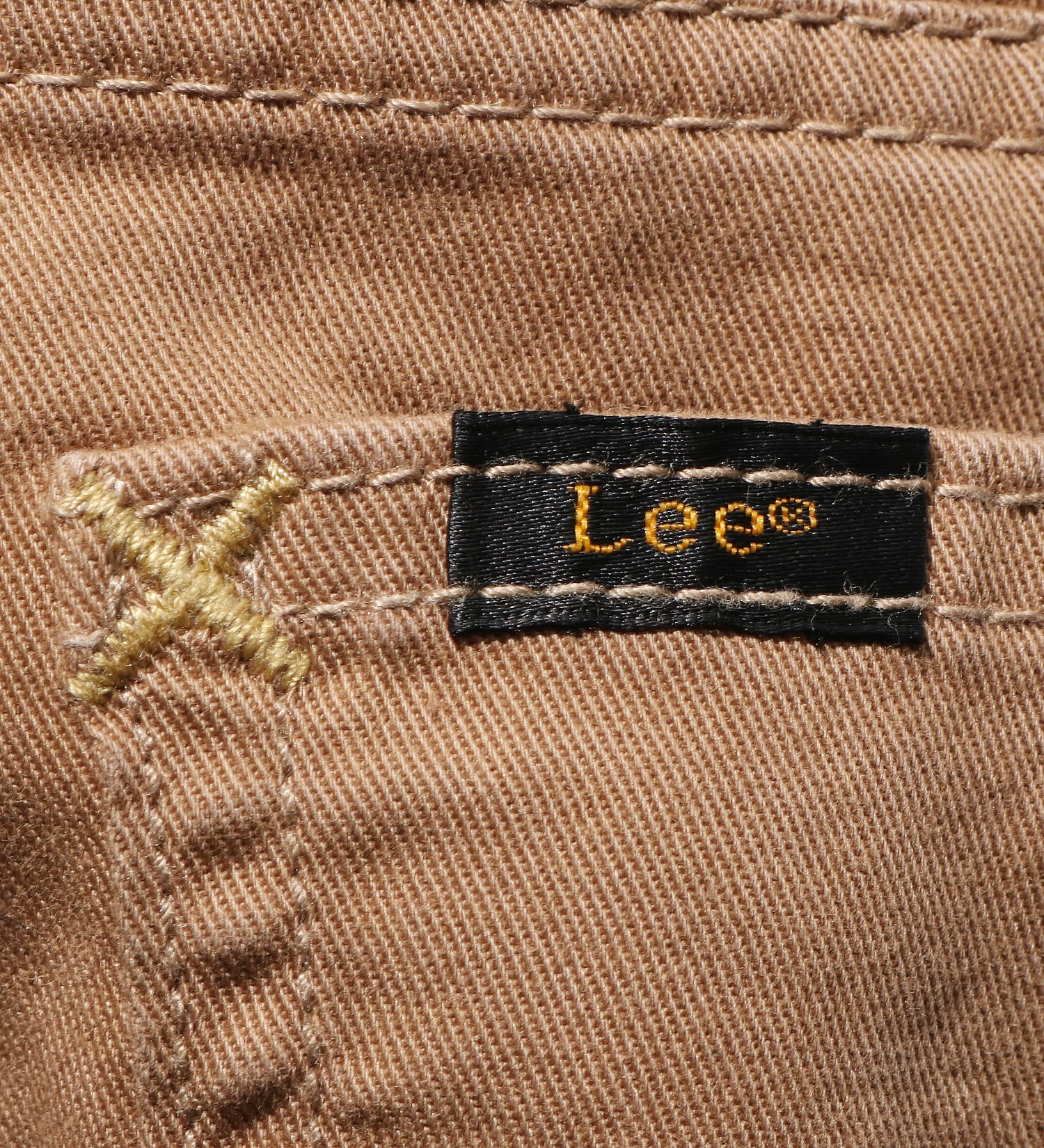 Lee(リー)の【80-100cm】ベビー ベーシック リブ ストレッチ テーパード|パンツ/パンツ/キッズ|ベージュ