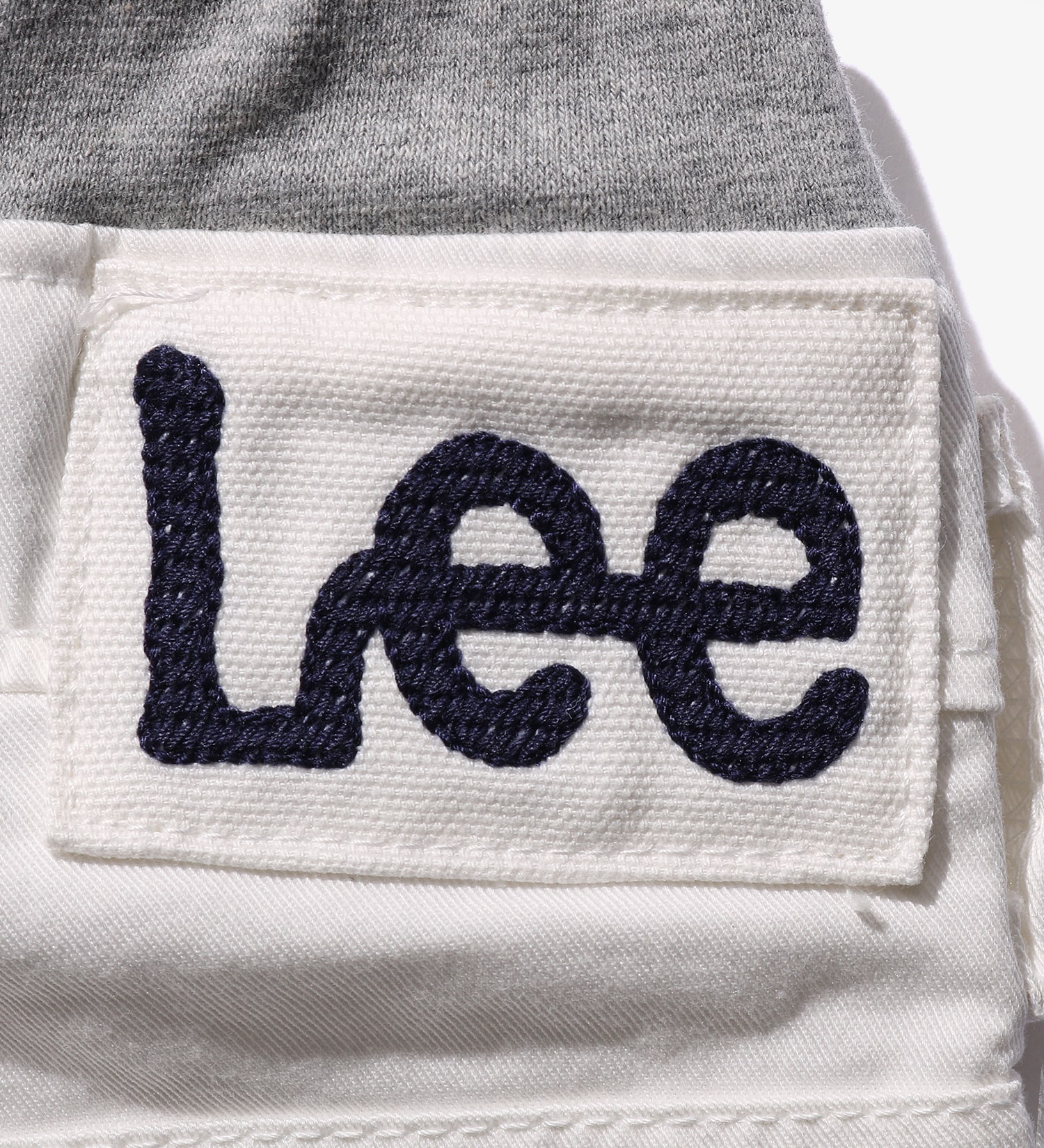 Lee(リー)の【110-120cm】キッズ ベーシック リブ ストレッチ テーパード|パンツ/パンツ/キッズ|ホワイト