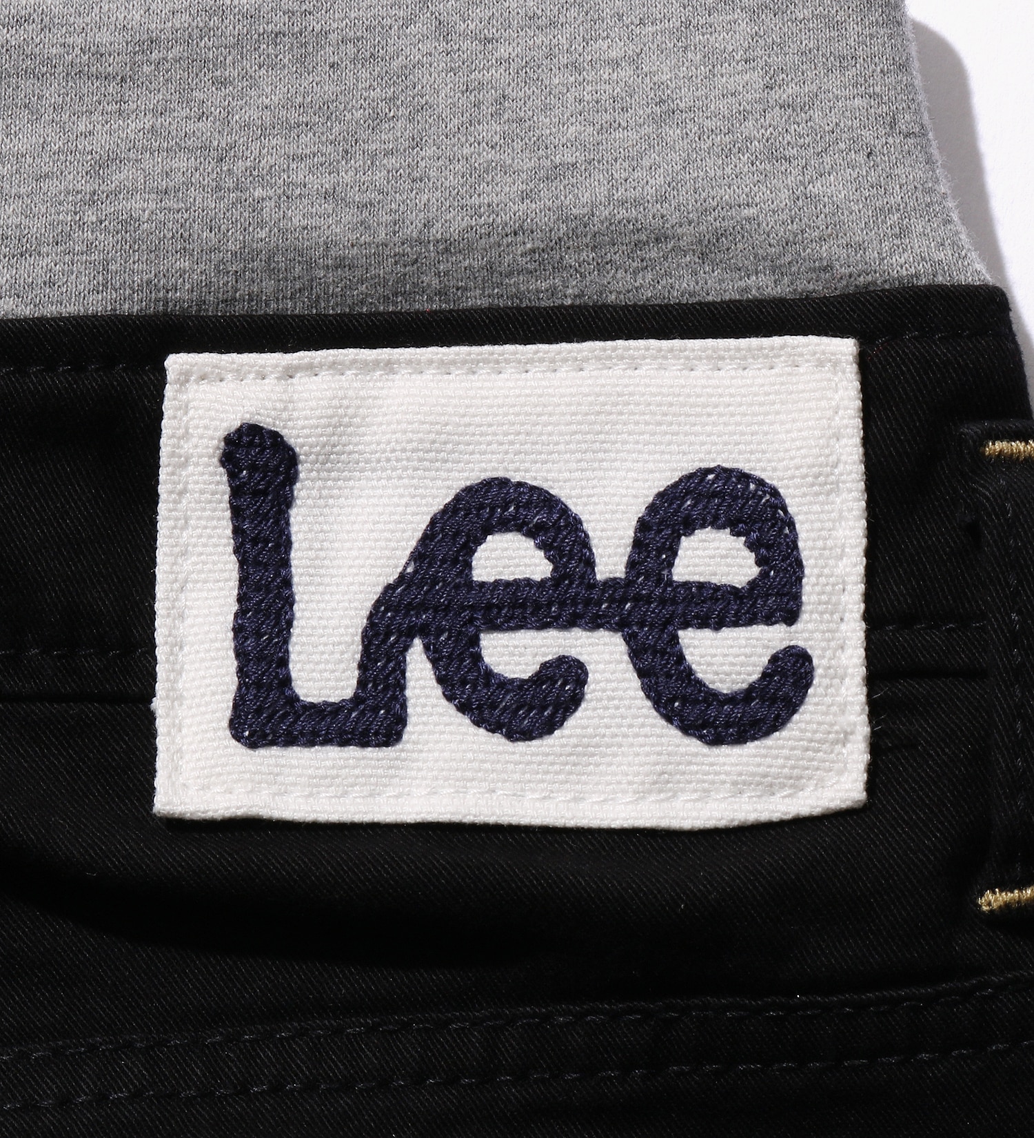 Lee(リー)の【80-100cm】ベビー ベーシック リブ ストレッチ テーパード|パンツ/パンツ/キッズ|ブラック