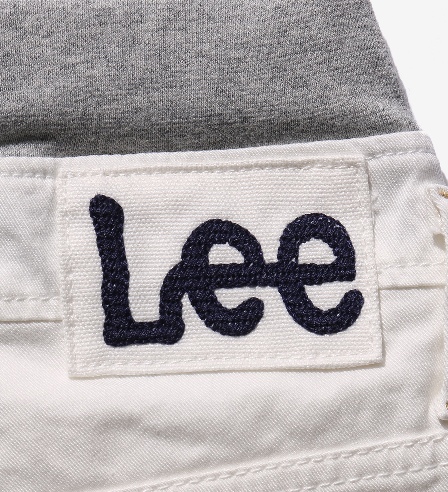 Lee(リー)の【130-160cm】キッズ ベーシック リブ ストレッチ テーパード|パンツ/パンツ/キッズ|ホワイト