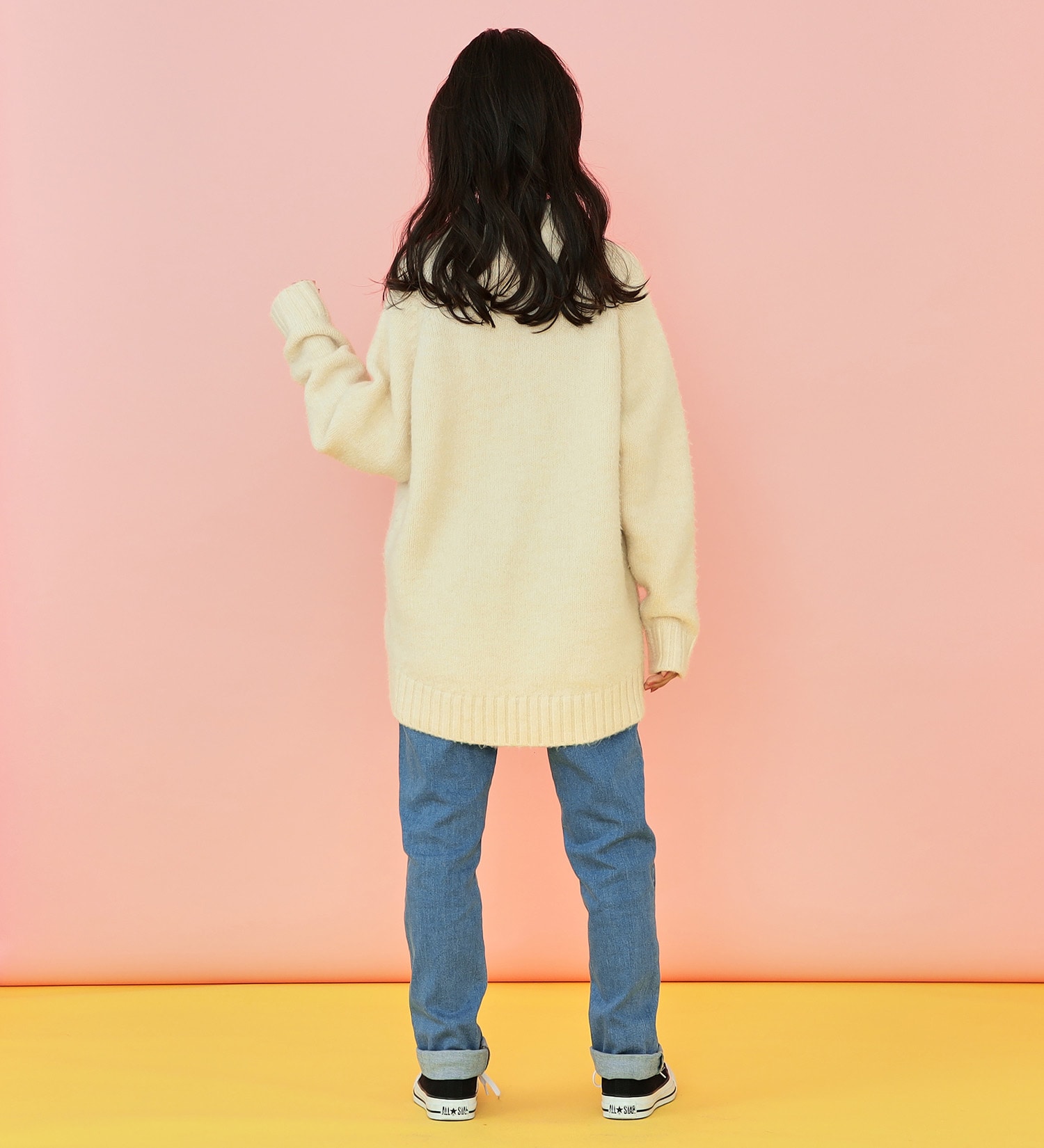 Lee(リー)の【SUMMER SALE】【130-160cm】キッズ ベーシック リブ ストレッチ テーパードパンツ|パンツ/デニムパンツ/キッズ|中色ブルー