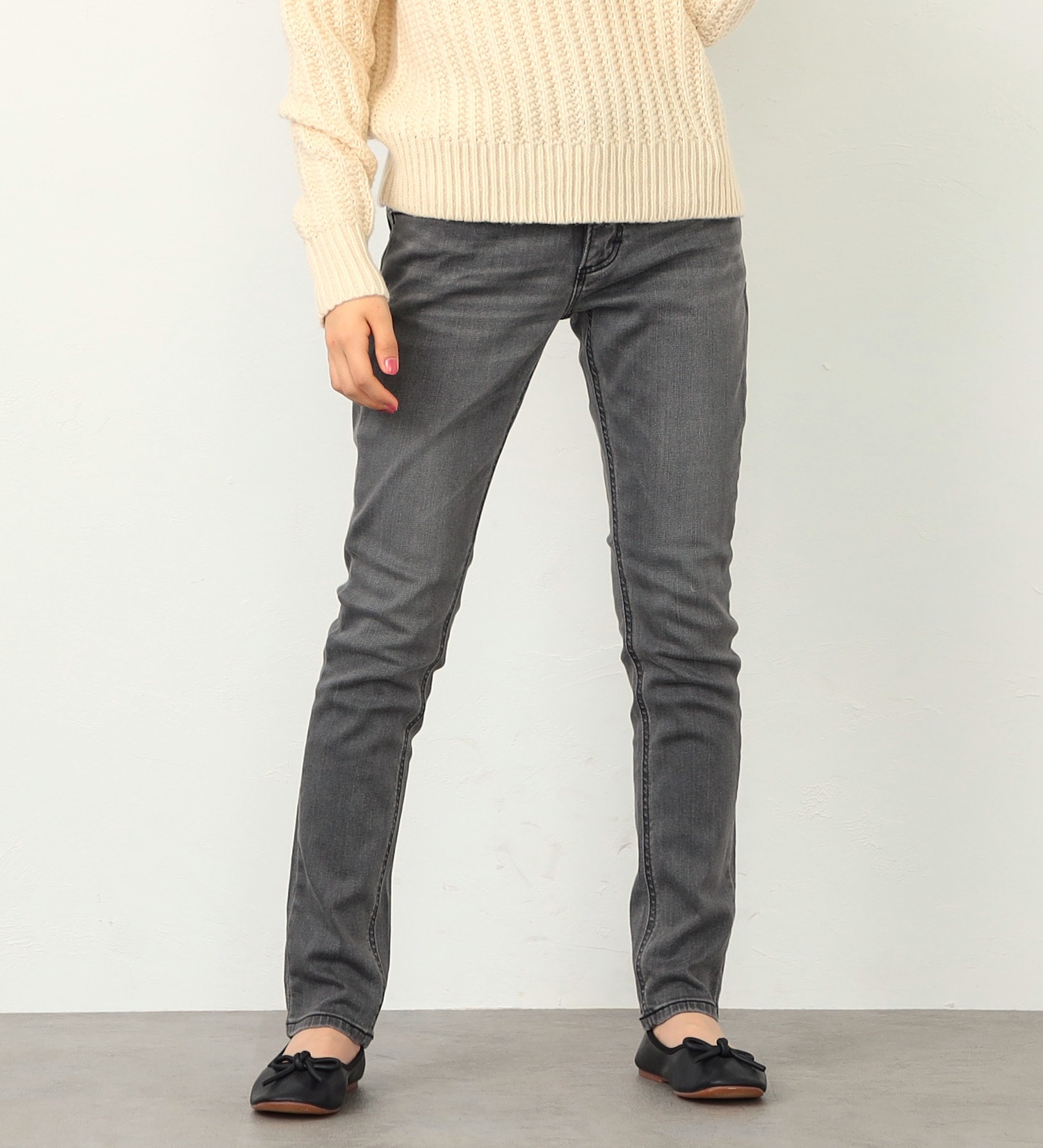 Lee(リー)の【130-160cm】キッズ BASIC スキニー|パンツ/デニムパンツ/キッズ|ブラックデニム2