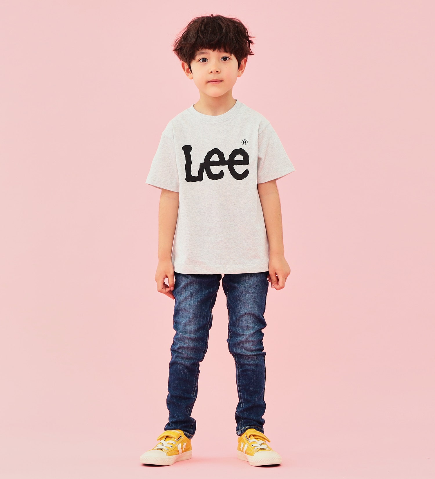Lee(リー)の【最終処分SALE】【110-150cm】キッズ BASIC スキニーパンツ|パンツ/デニムパンツ/キッズ|濃色ブルー