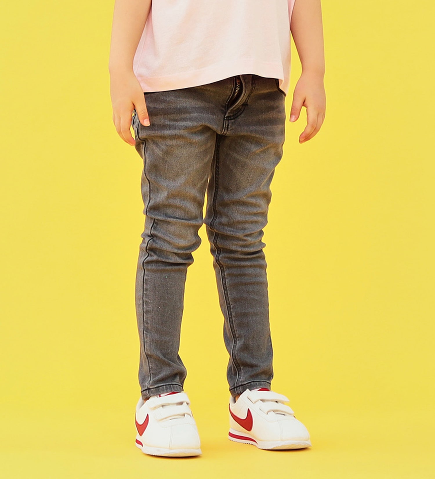 Lee(リー)の【SUMMER SALE】【110-150cm】キッズ BASIC スキニーパンツ|パンツ/デニムパンツ/キッズ|ブラックデニム2