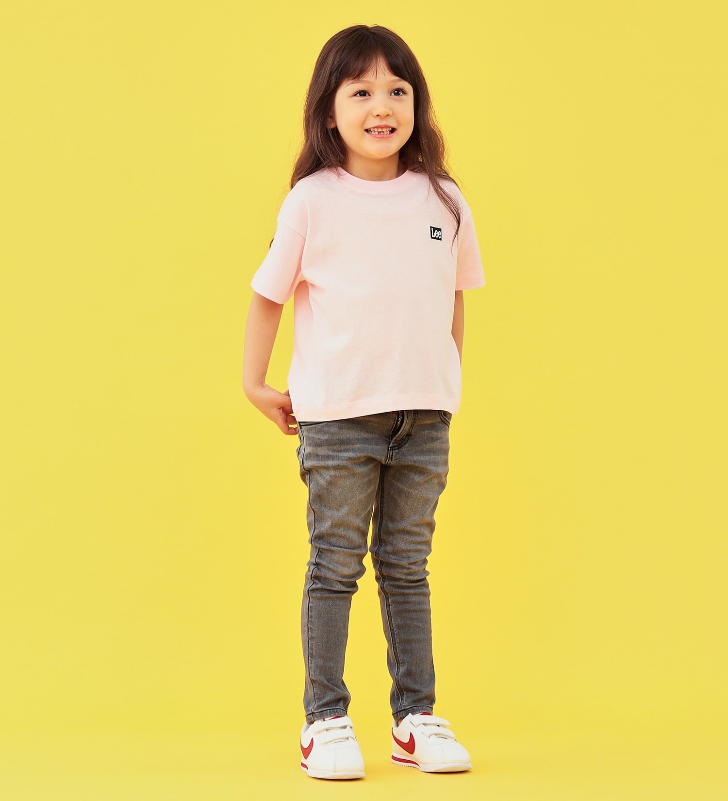 Lee(リー)の【SUMMER SALE】【110-150cm】キッズ BASIC スキニーパンツ|パンツ/デニムパンツ/キッズ|ブラックデニム2