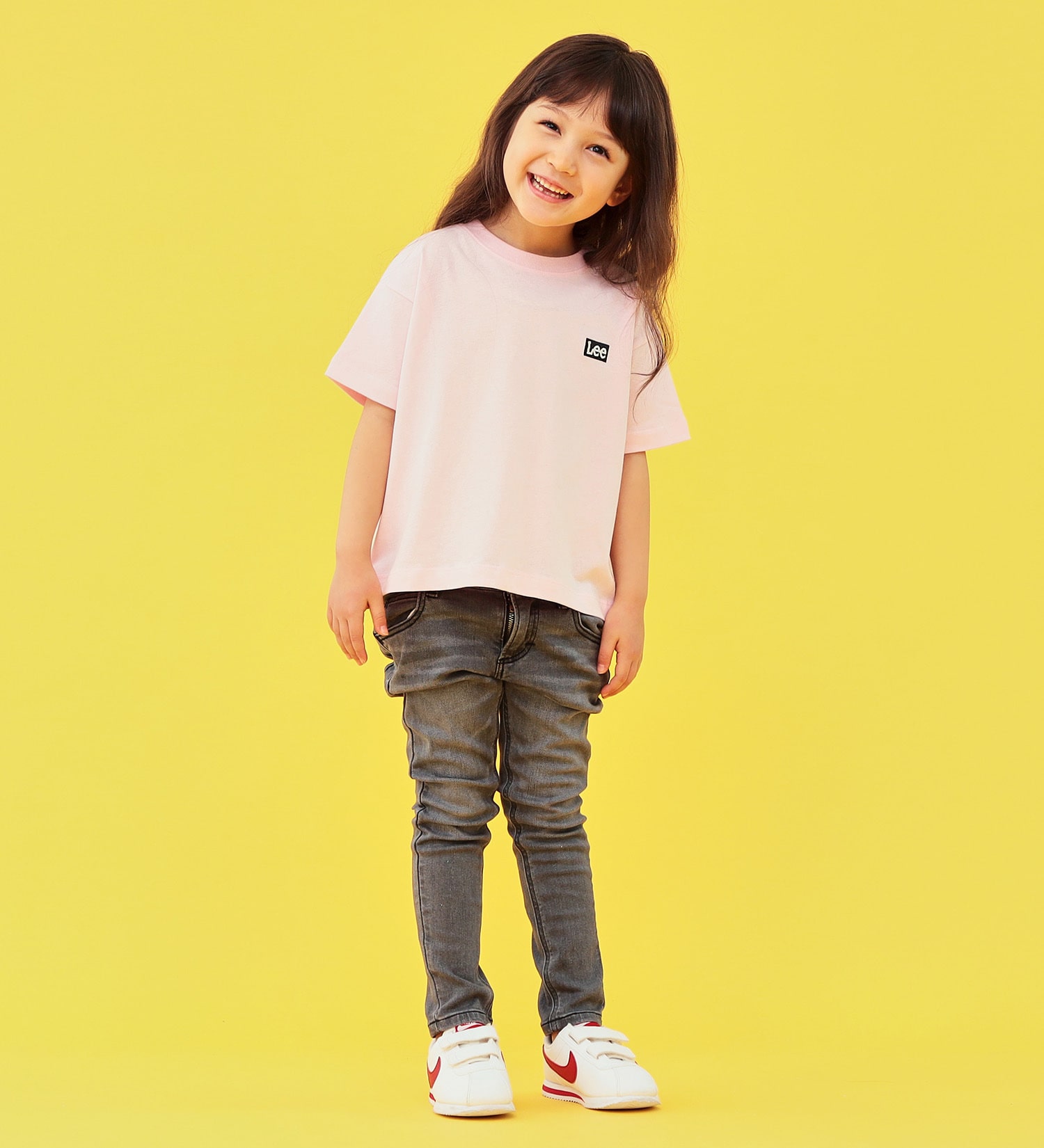 Lee(リー)の【SUMMER SALE】【110-150cm】キッズ BASIC スキニーパンツ|パンツ/デニムパンツ/キッズ|ブラックデニム2